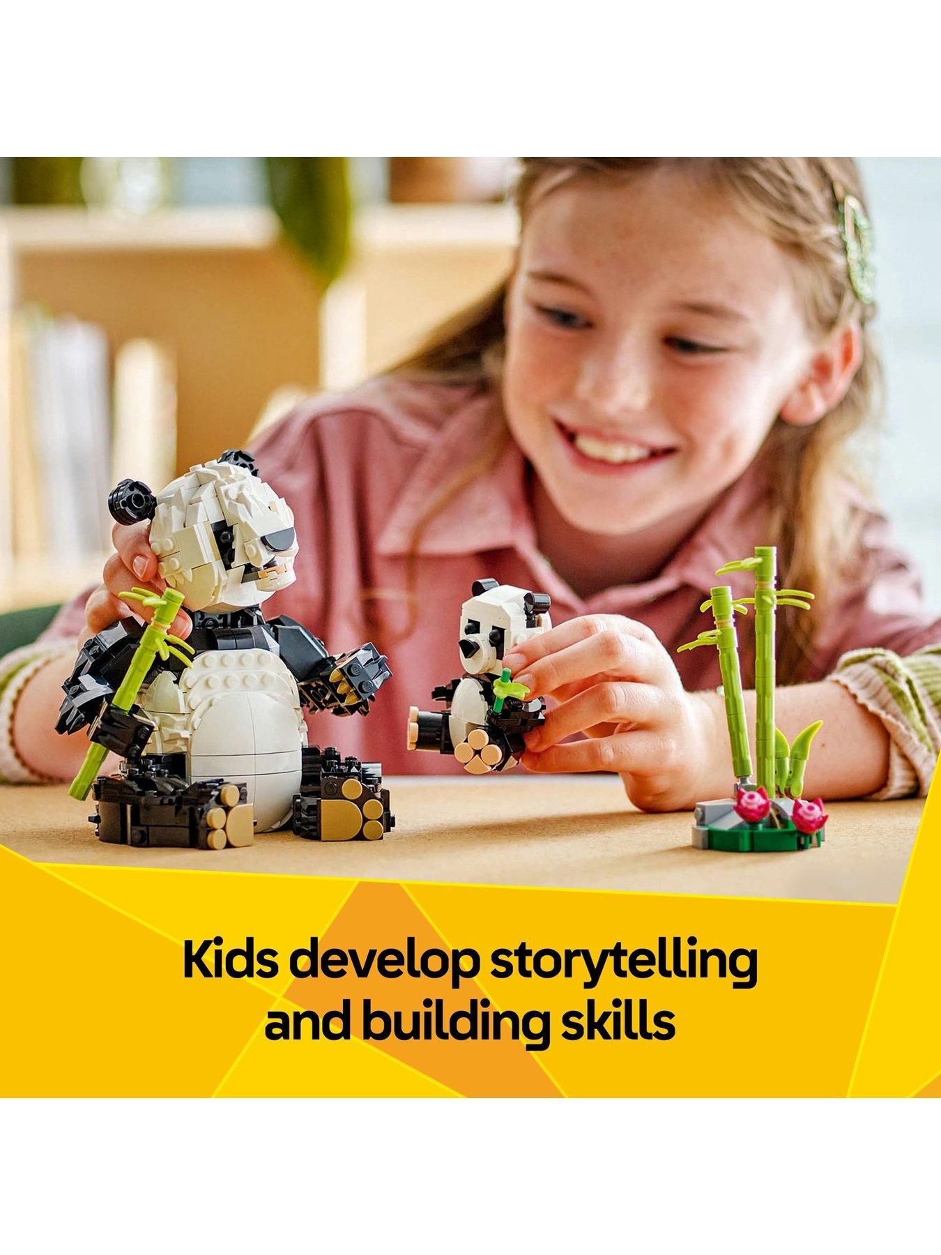 Image 5 of 8 of LEGO Creator 3-in-1 Wild Animals: Panda Family 31165