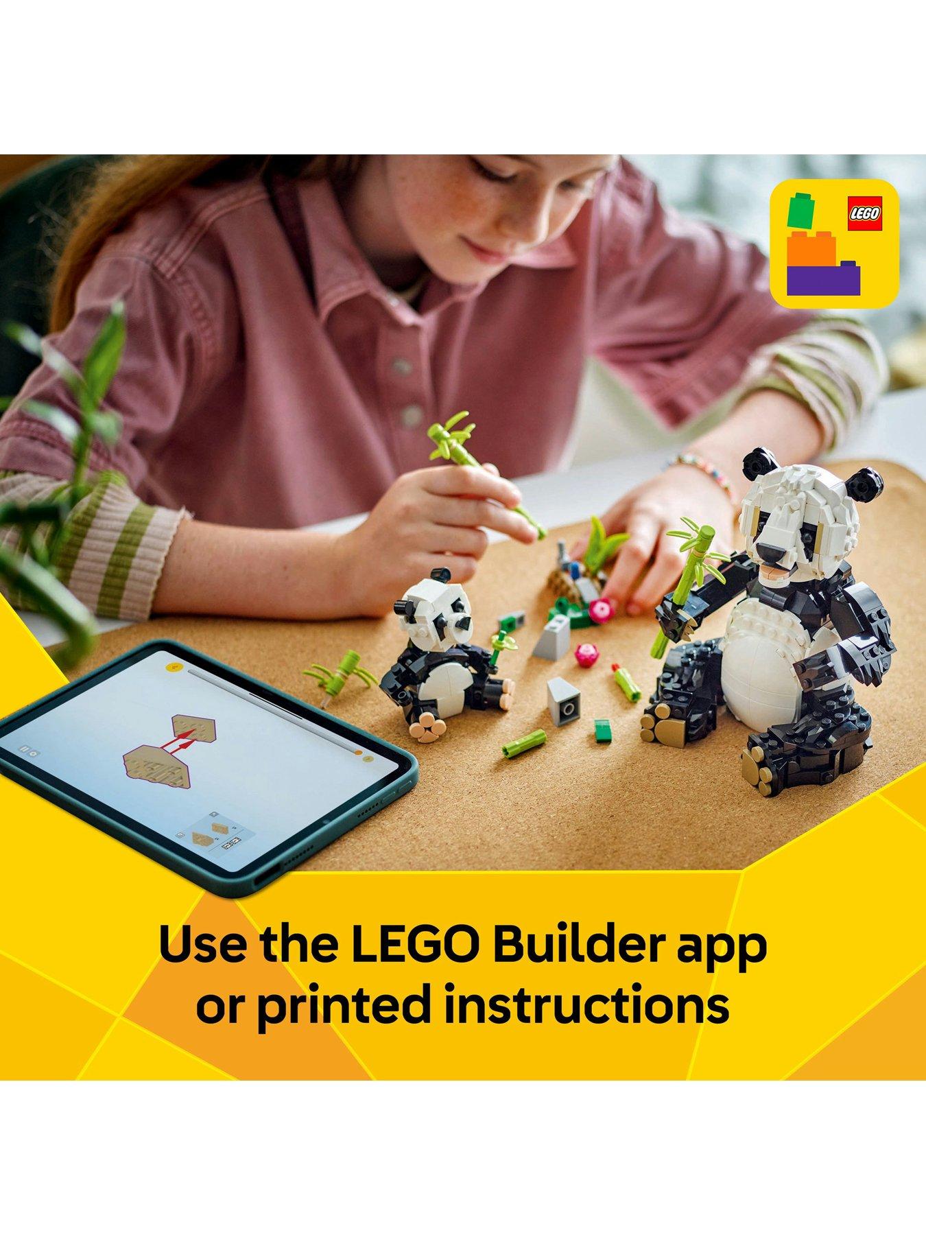 Image 6 of 8 of LEGO Creator 3-in-1 Wild Animals: Panda Family 31165