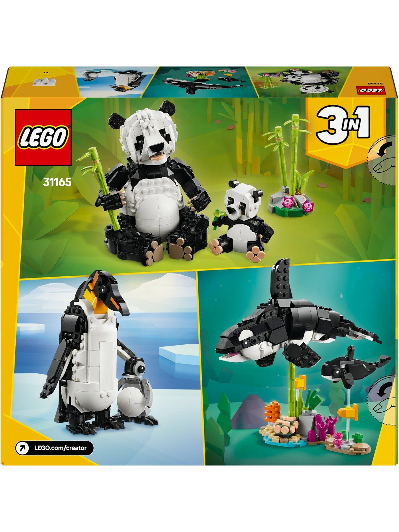 Image 7 of 8 of LEGO Creator 3-in-1 Wild Animals: Panda Family 31165