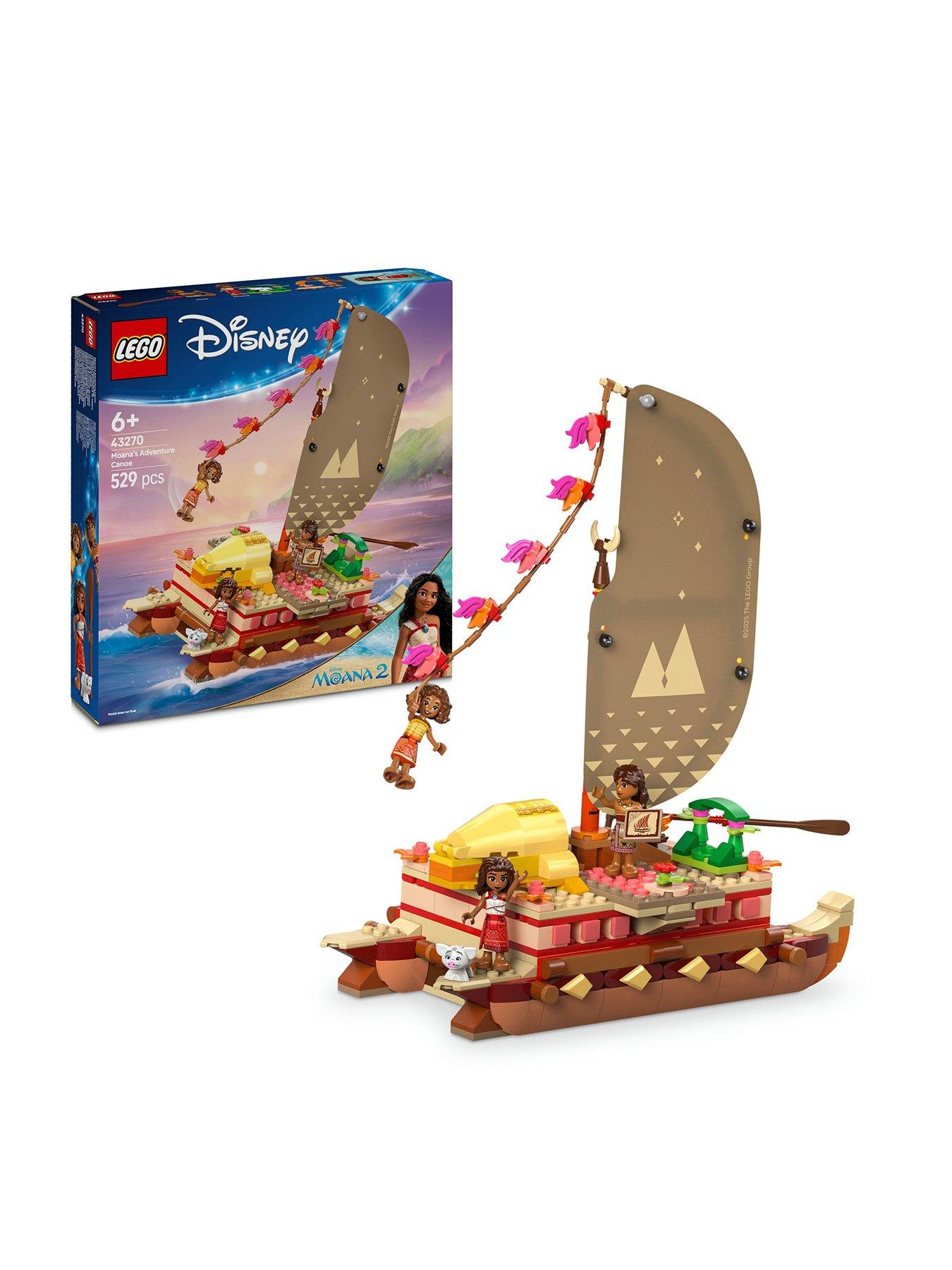 LEGO Disney Moana’s Adventure Canoe 43270