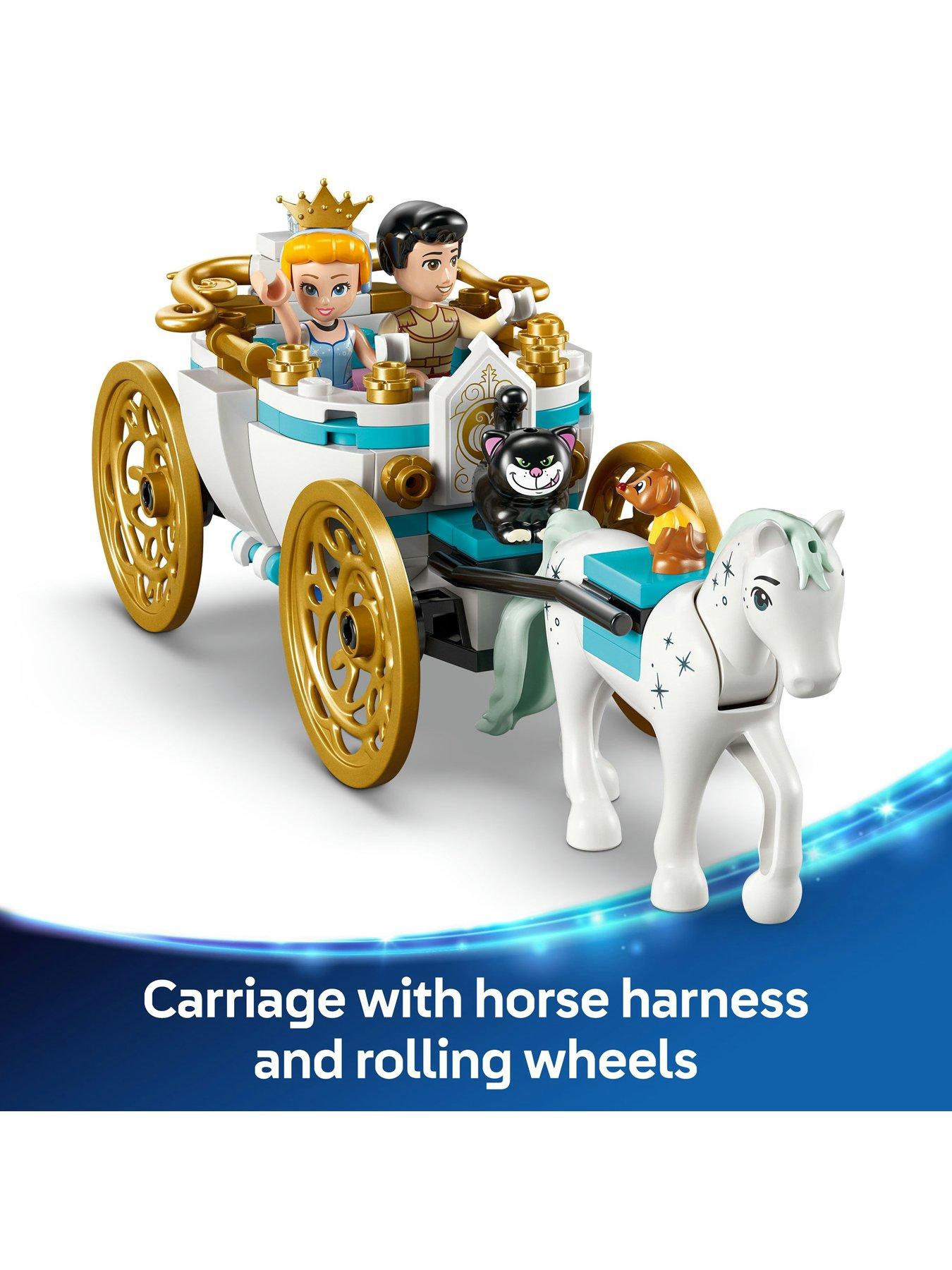  image of lego-disney-cinderellas-castle-amp-horse-carriage-43275