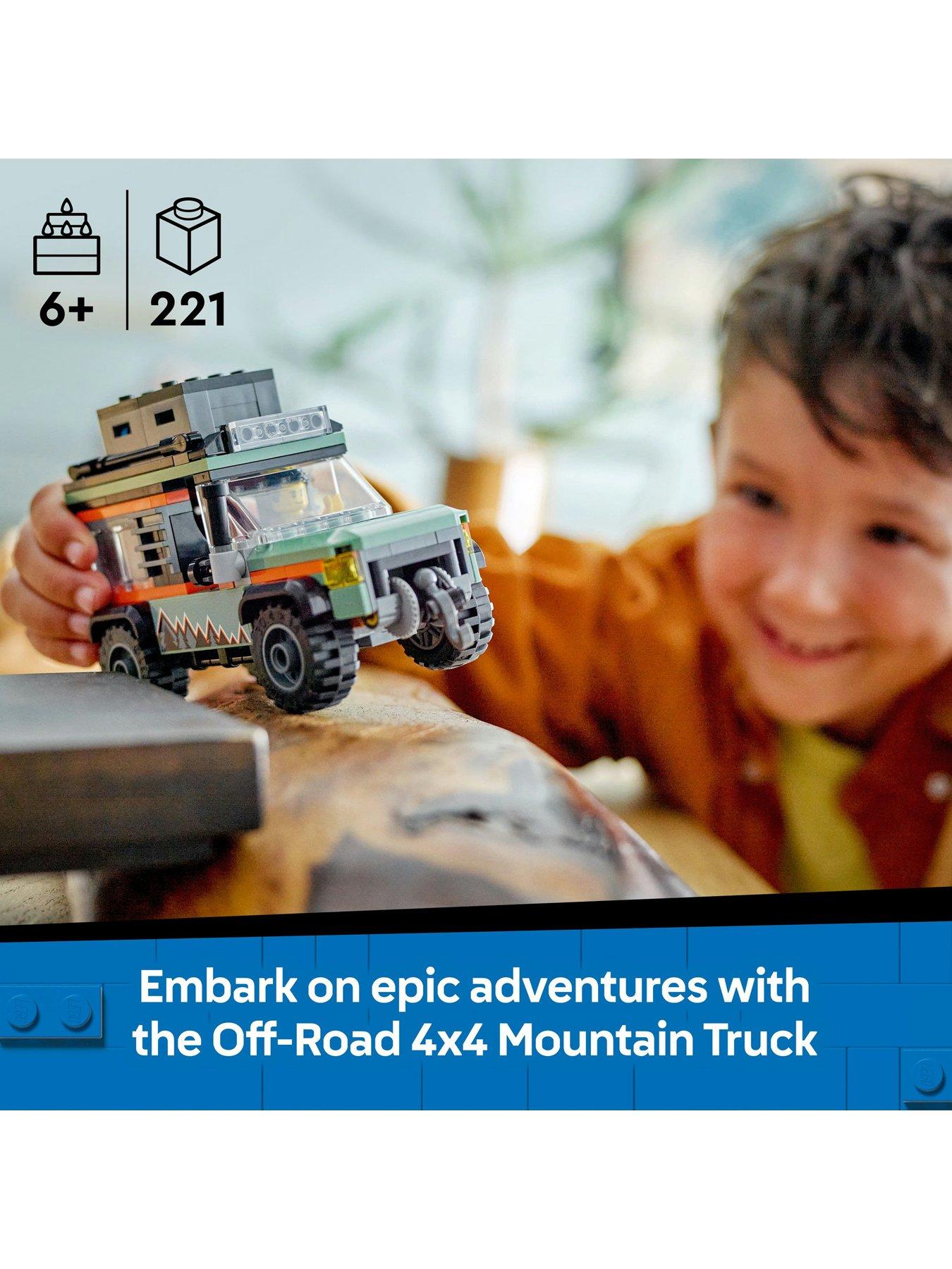  image of lego-city-off-road-4x4-mountain-truck-toy-60447