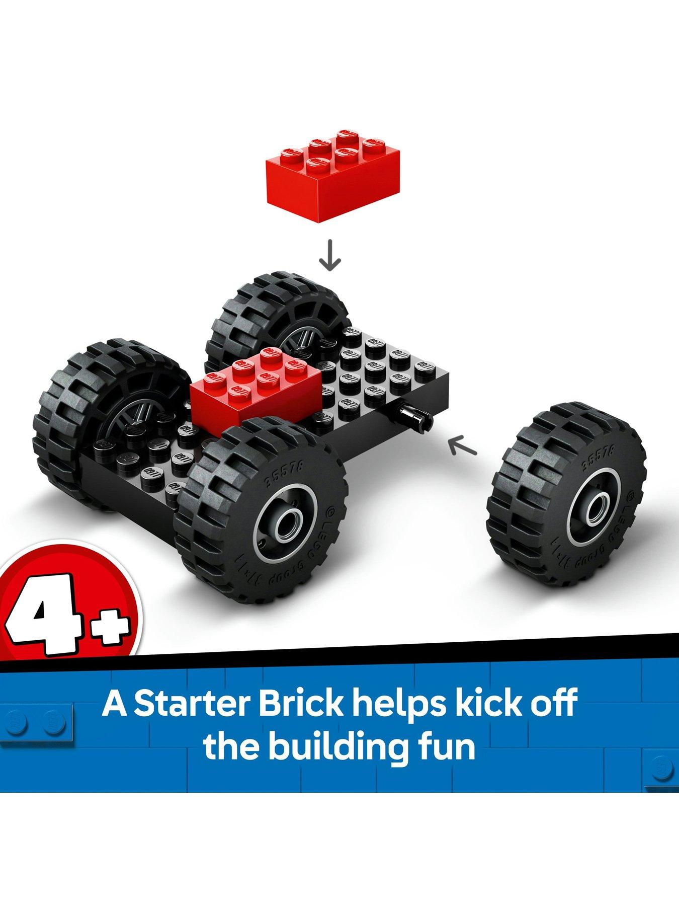 Image 3 of 8 of LEGO City Yellow Construction Wheel Loader Set 60450