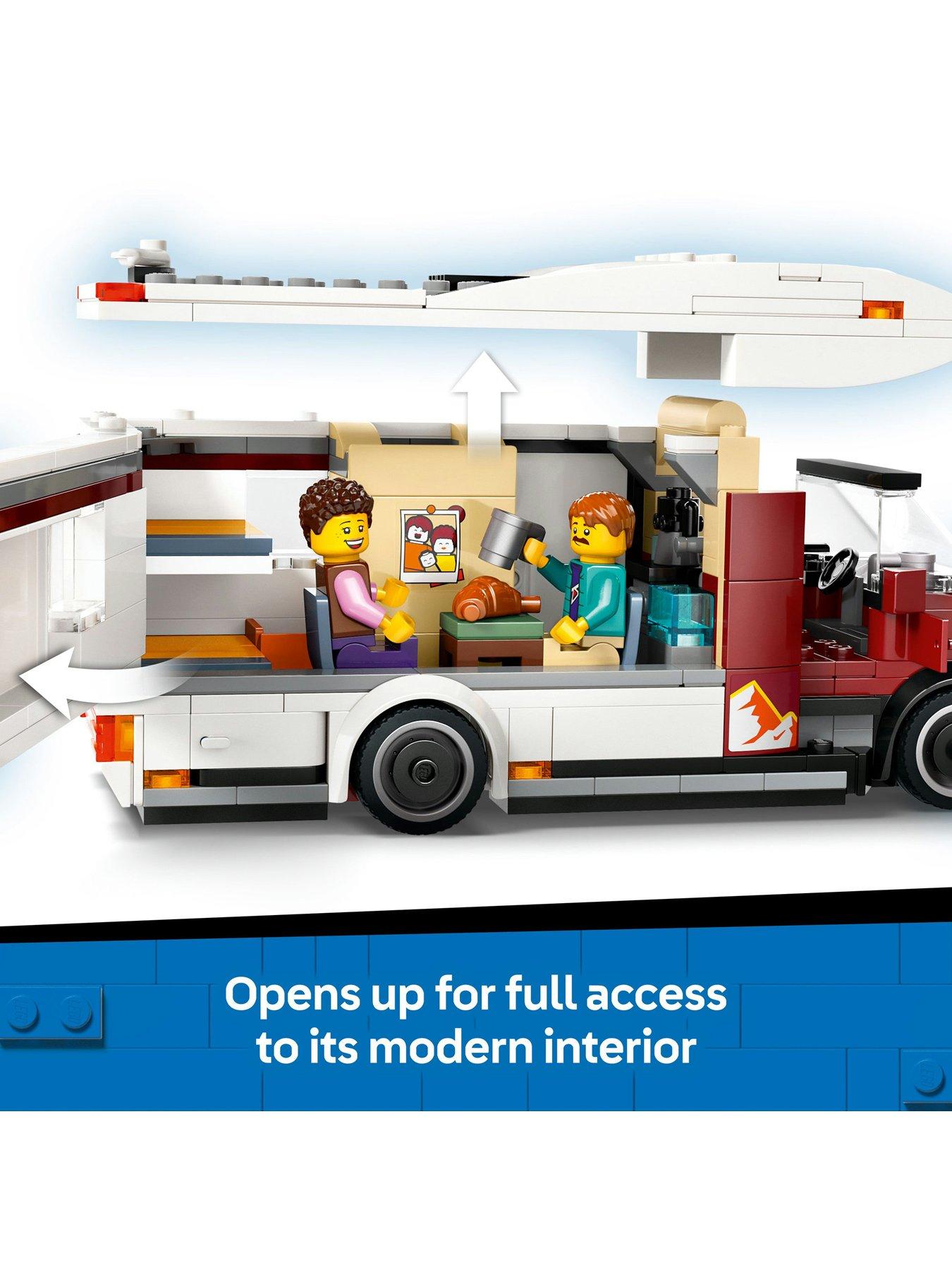  image of lego-city-holiday-adventure-camper-van-toy-60454