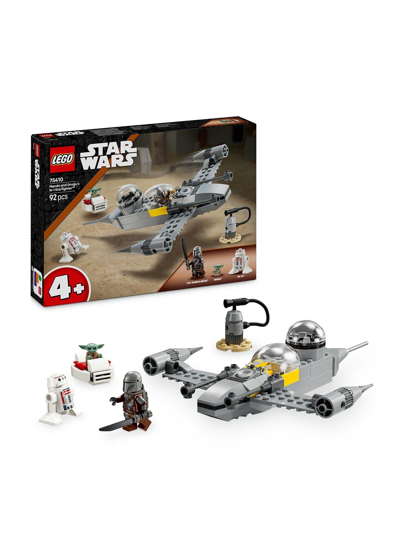 Image 1 of 8 of LEGO Star Wars Mando and Grogu&rsquo;s N-1 Starfighter 75410
