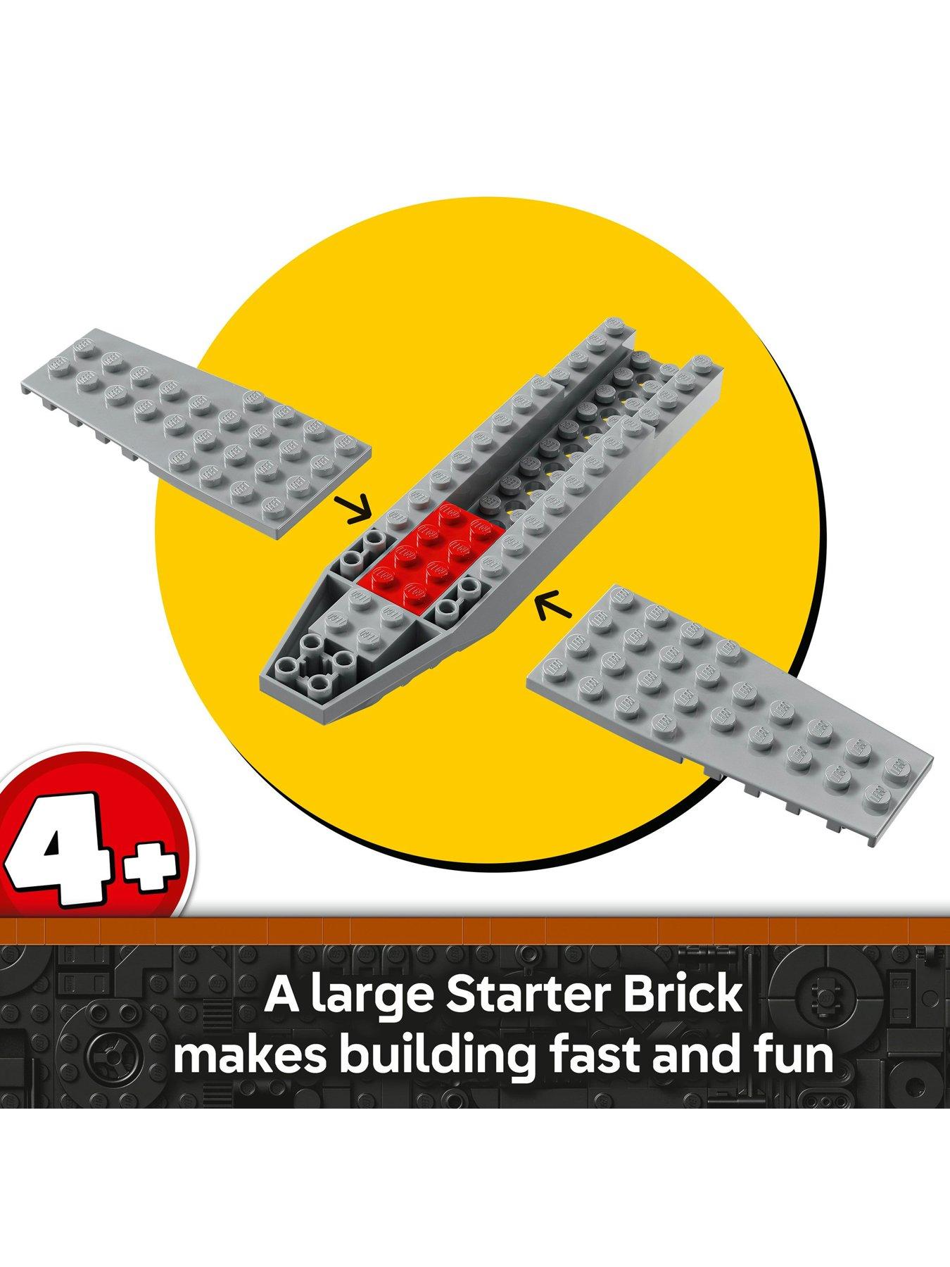 Image 3 of 8 of LEGO Star Wars Mando and Grogu&rsquo;s N-1 Starfighter 75410
