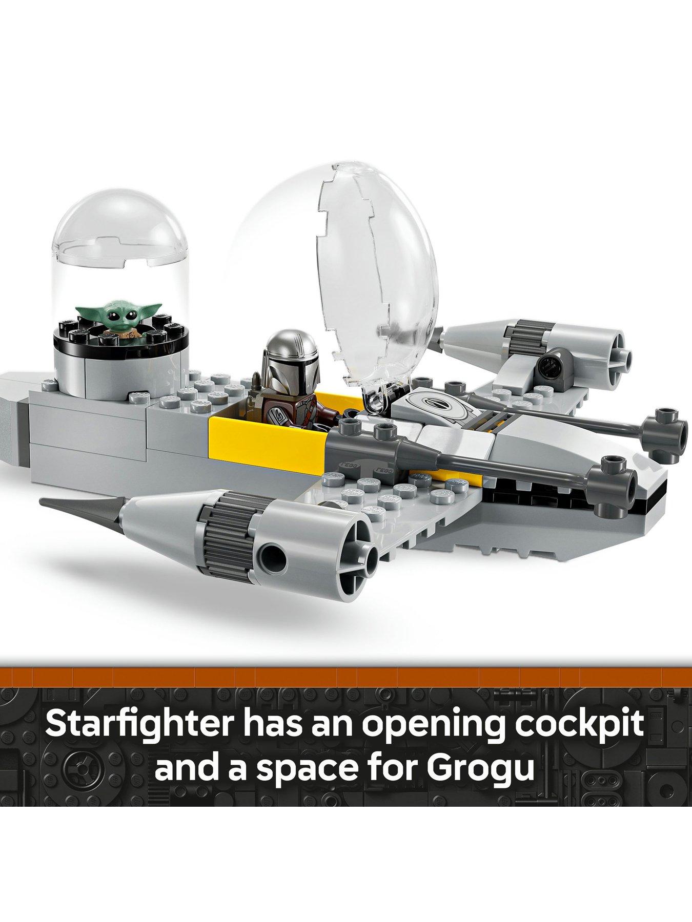 Image 6 of 8 of LEGO Star Wars Mando and Grogu&rsquo;s N-1 Starfighter 75410
