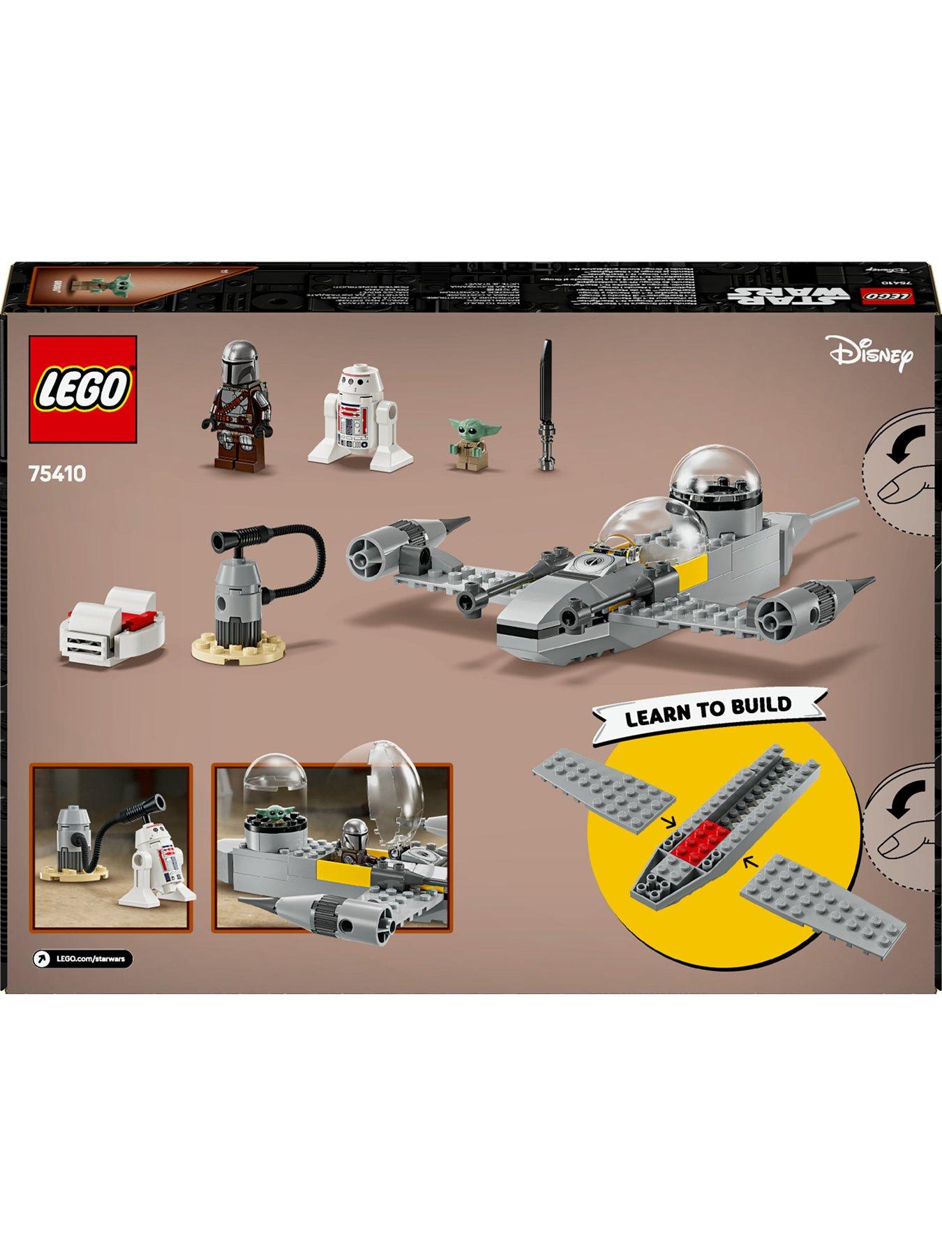Image 7 of 8 of LEGO Star Wars Mando and Grogu&rsquo;s N-1 Starfighter 75410
