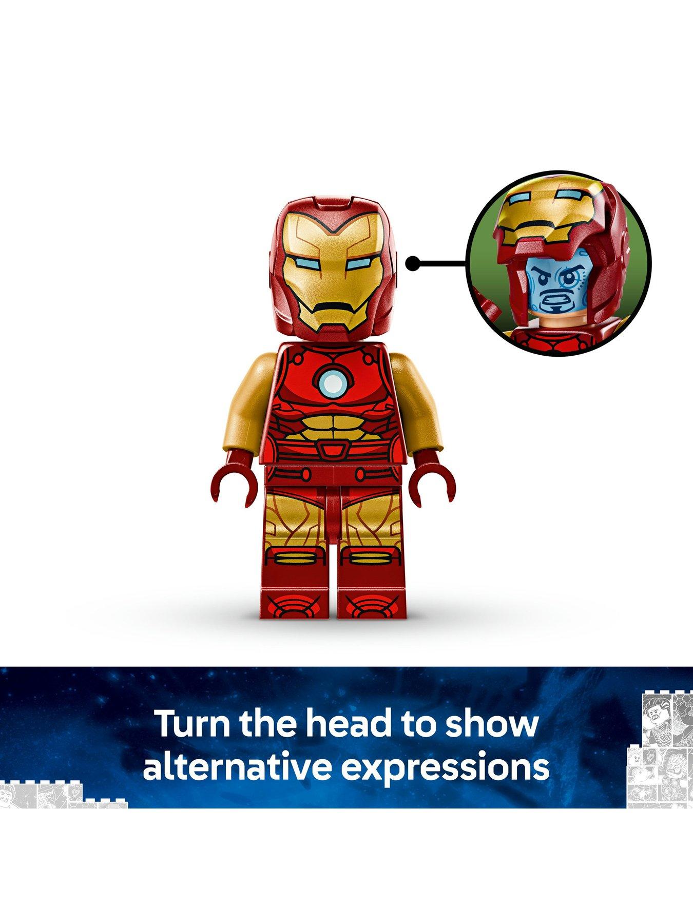 Image 4 of 8 of LEGO Marvel Iron Man Mech vs. Ultron Set 76307