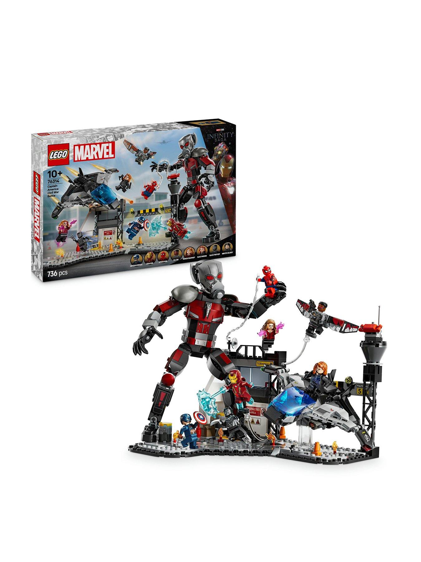 undefined Captain America: Civil War Action Battle 76314