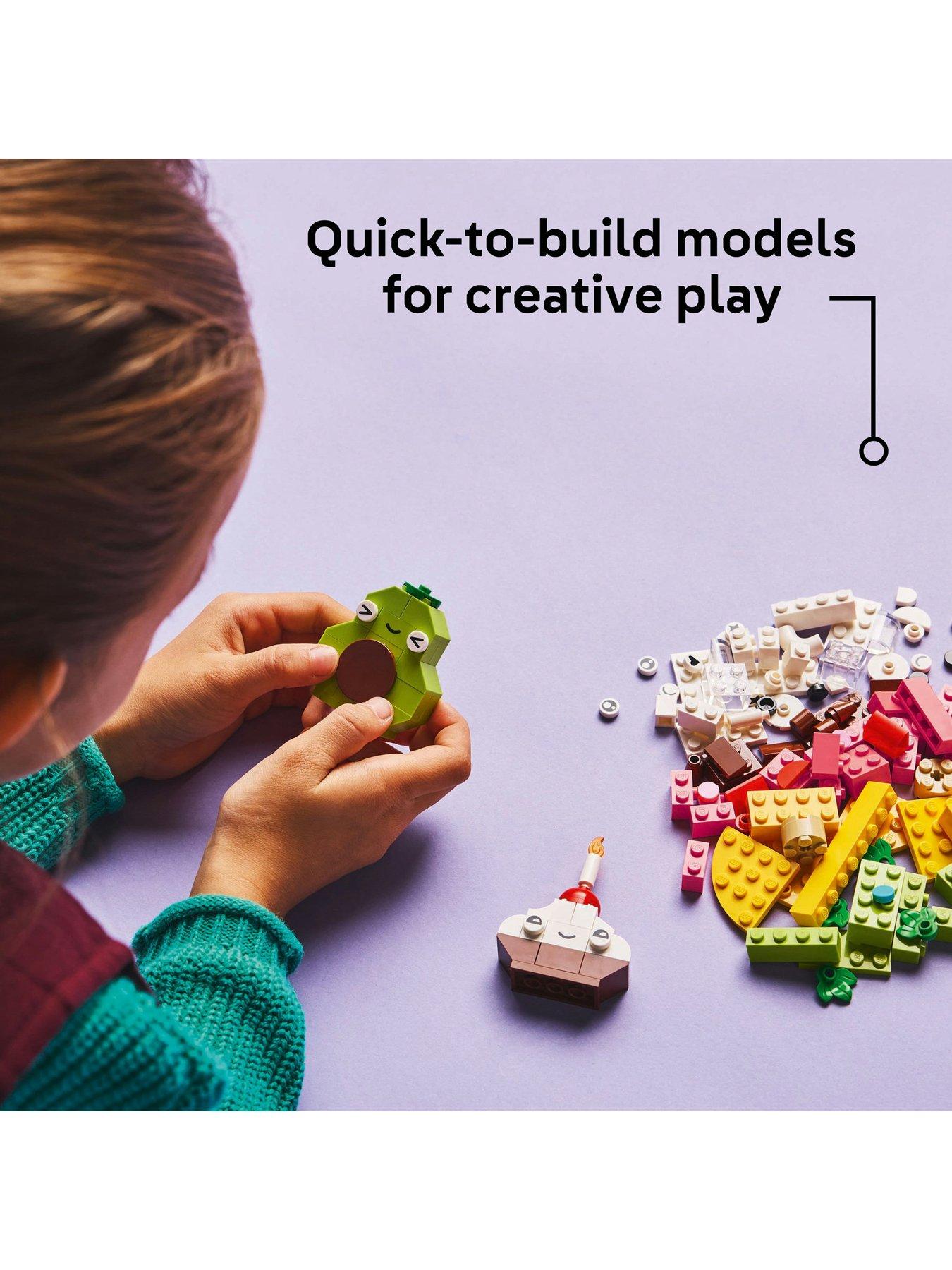  image of lego-classic-creative-food-friends-toy-playset-11039