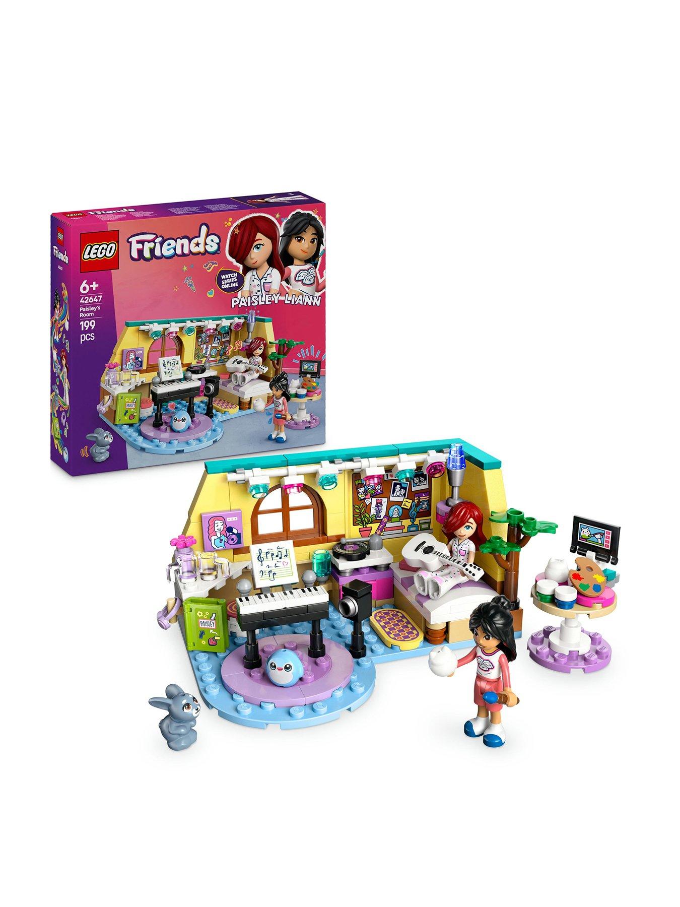 LEGO Friends Paisley's Room Building Toy Set 42647 Littlewoods