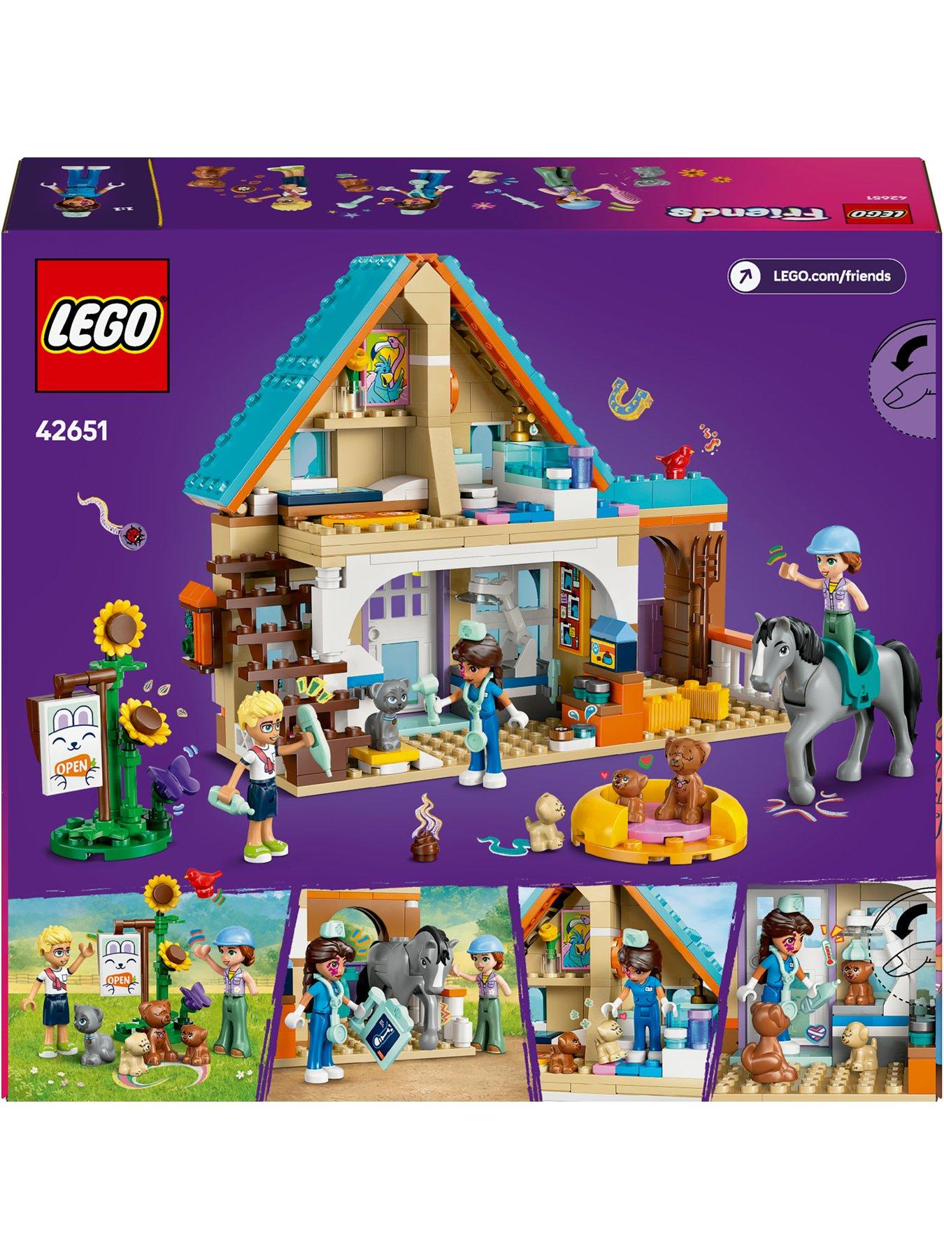 LEGO Friends Horse and Pet Vet Clinic Set 42651 Littlewoods