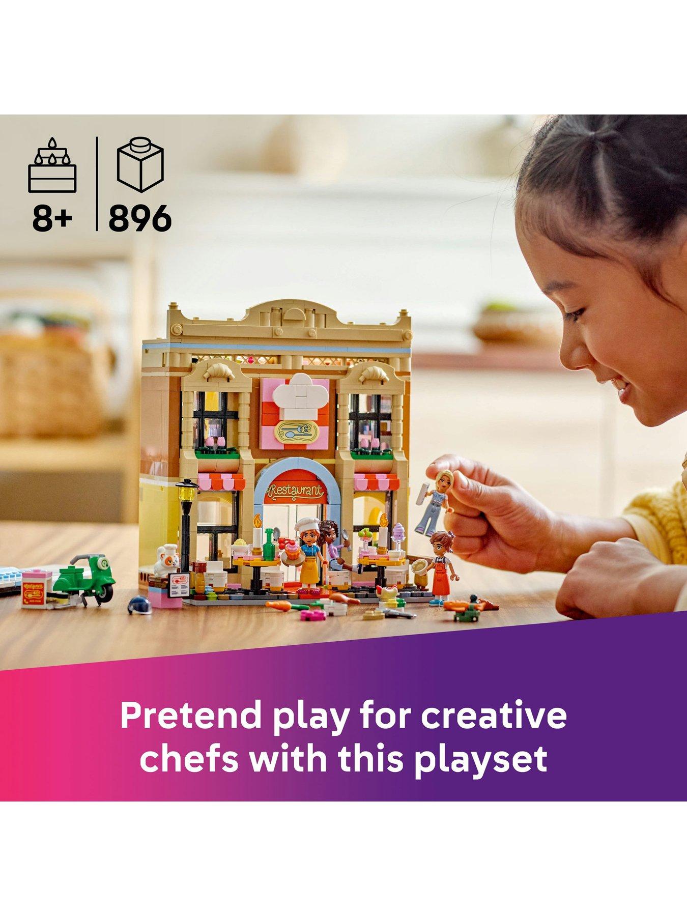  image of lego-friends-restaurant-and-cooking-school-set-42655