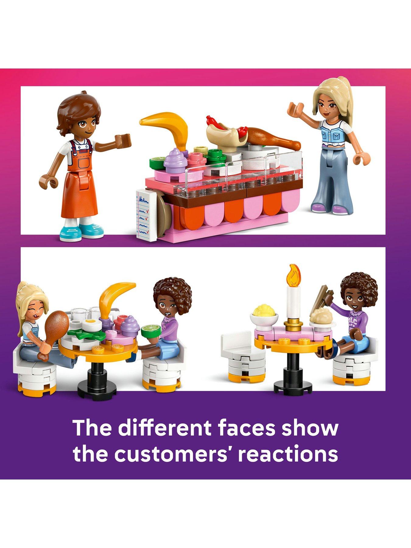 image of lego-friends-restaurant-and-cooking-school-set-42655