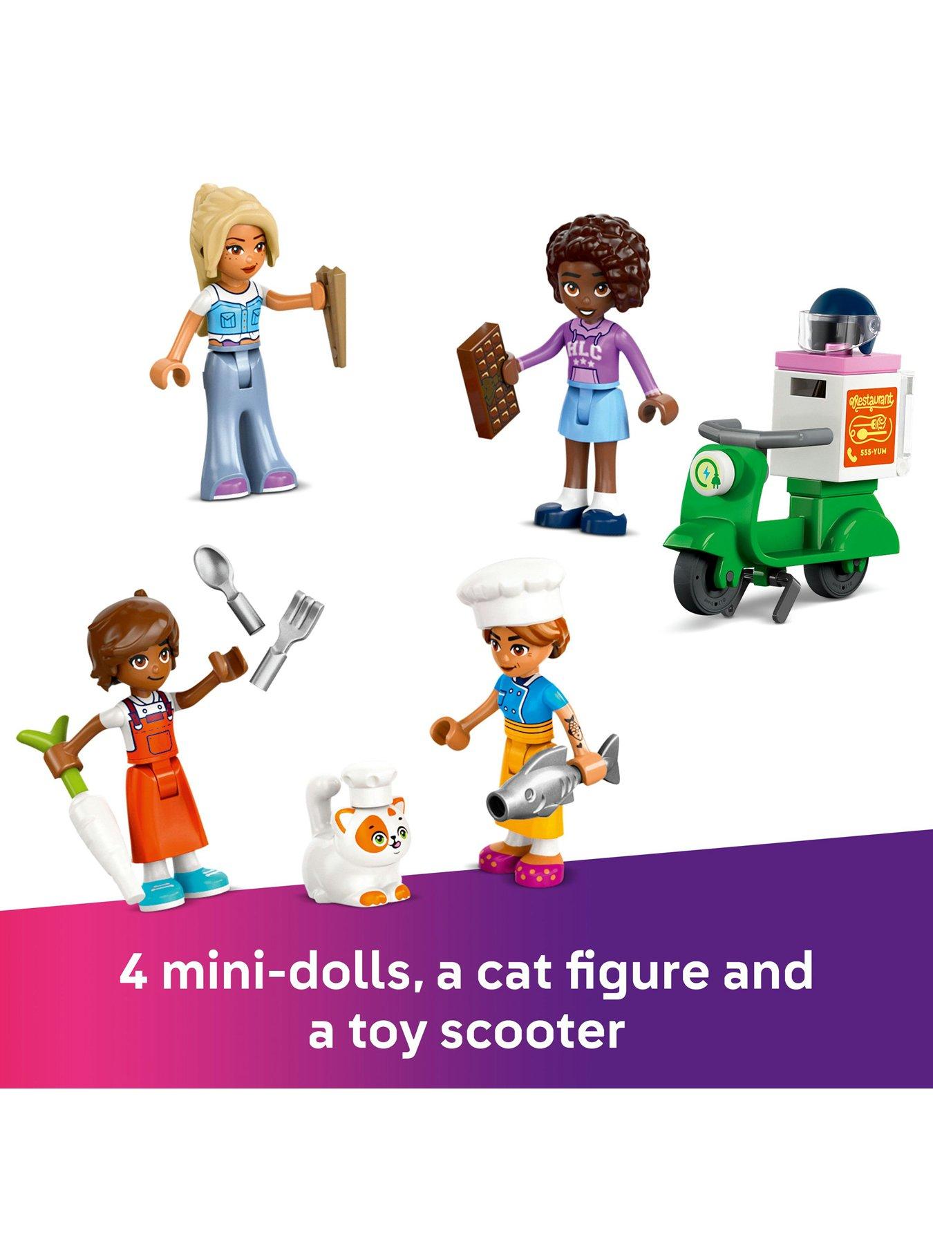  image of lego-friends-restaurant-and-cooking-school-set-42655
