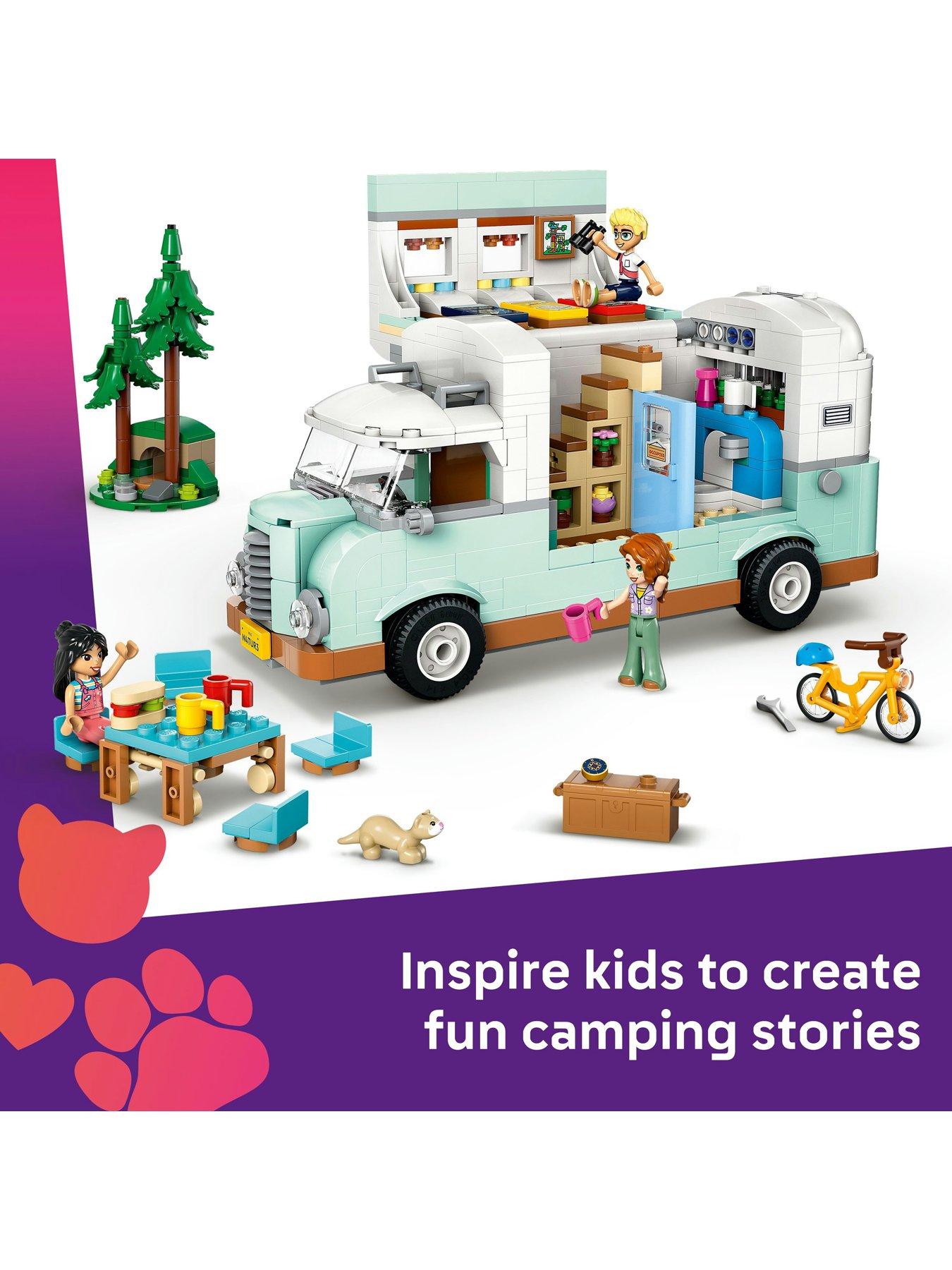  image of lego-friends-friendship-camper-van-adventure-42663