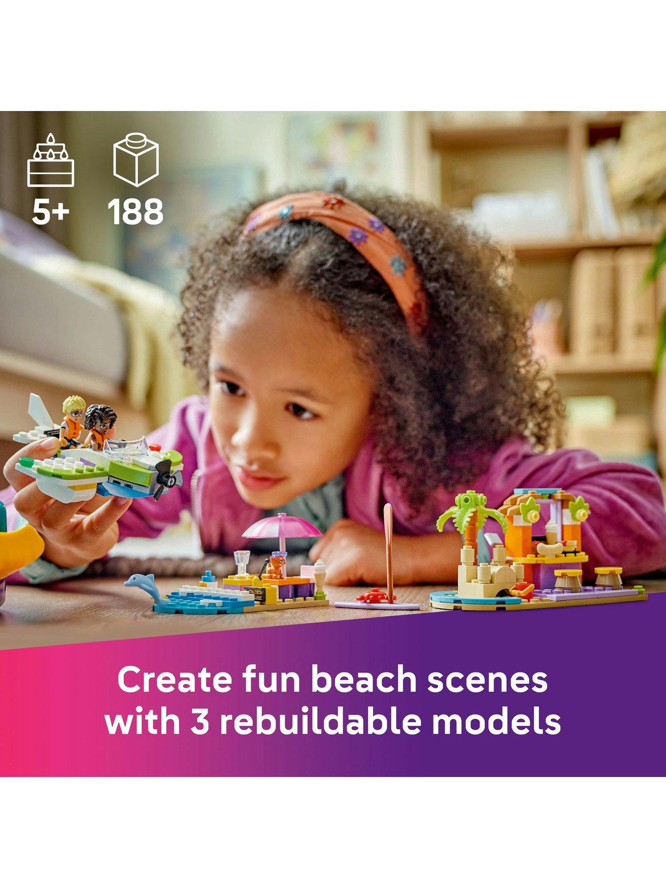  image of lego-friends-2in1-creative-beach-and-travel-suitcase-42672