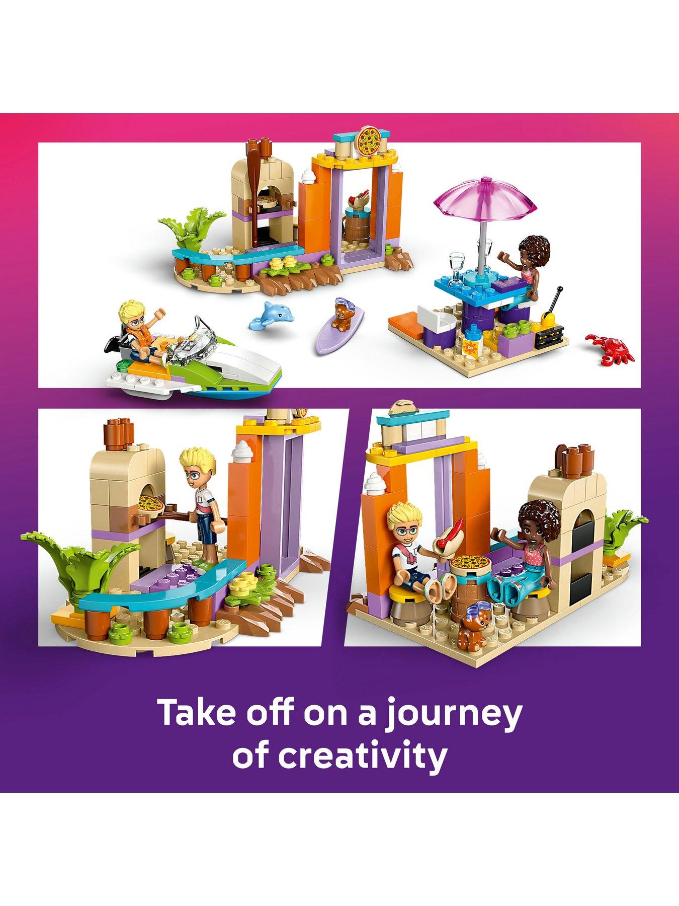  image of lego-friends-2in1-creative-beach-and-travel-suitcase-42672
