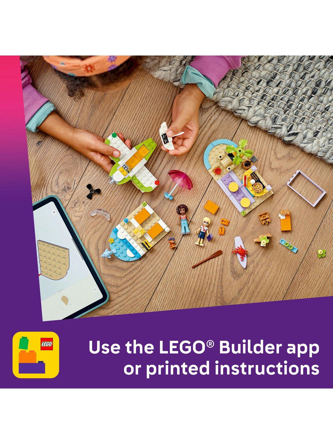  image of lego-friends-2in1-creative-beach-and-travel-suitcase-42672