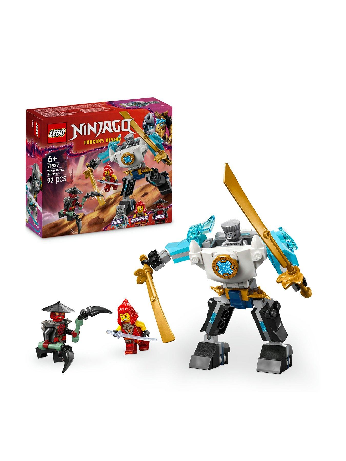 LEGO Ninjago Zane's Battle Suit Mech Toy Set 71827 Littlewoods