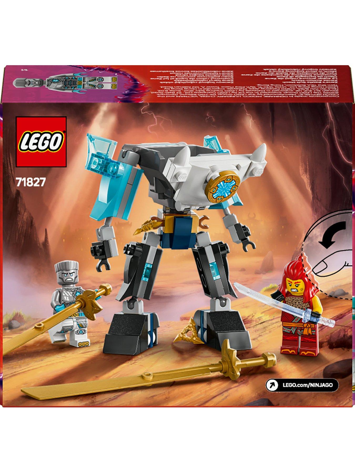 LEGO Ninjago Zane’s Battle Suit Mech Toy Set 71827 | Littlewoods