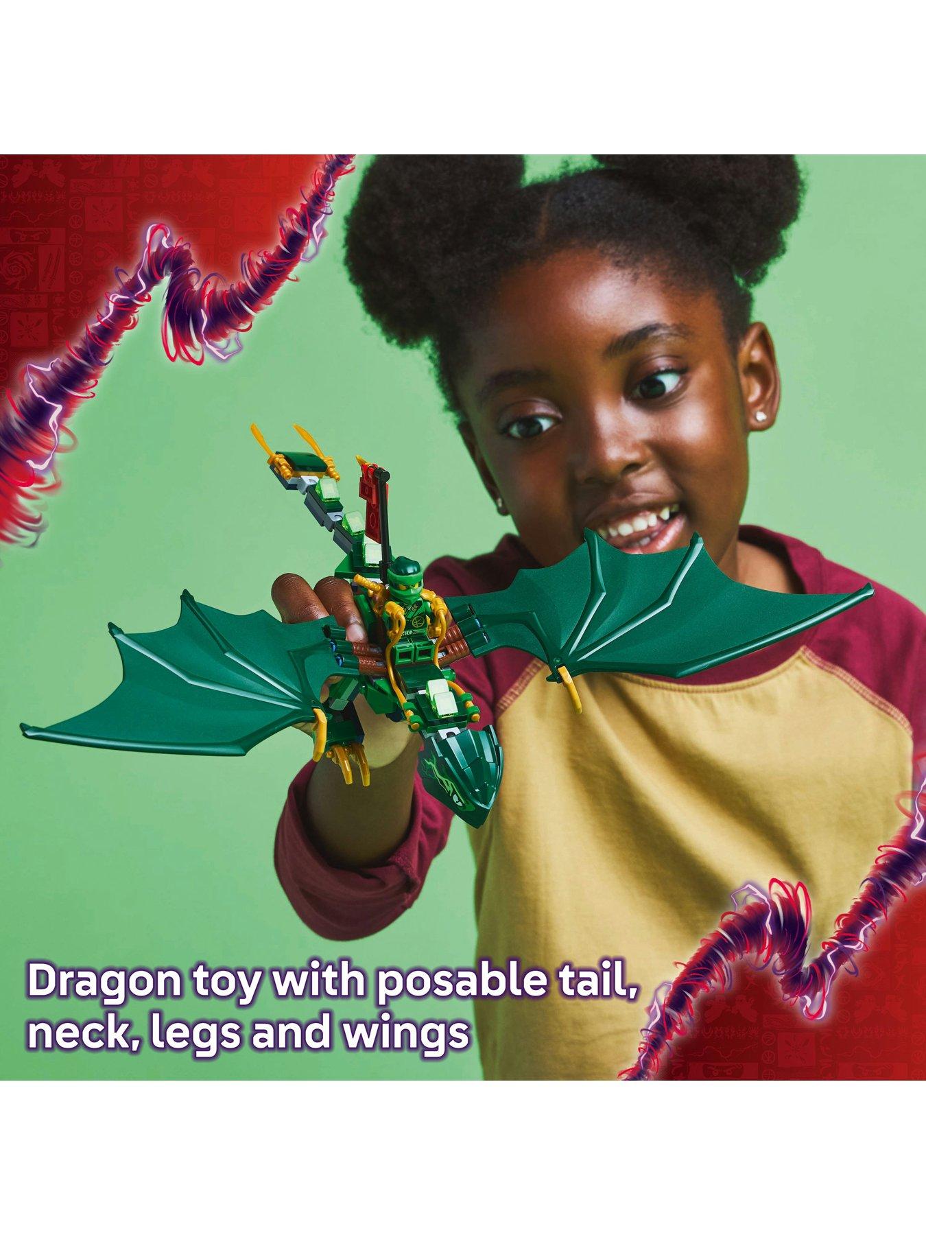 Image 3 of 8 of LEGO Ninjago Lloyd&rsquo;s Green Forest Dragon Toy 71829