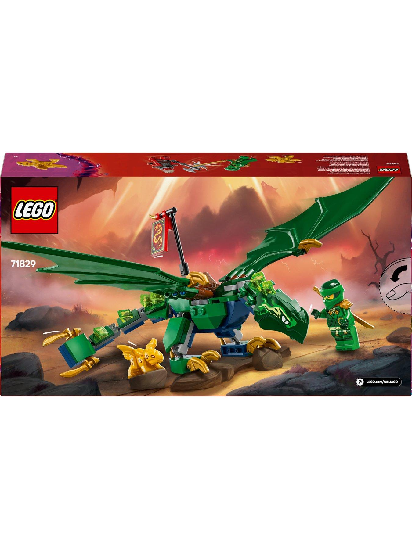 Image 7 of 8 of LEGO Ninjago Lloyd&rsquo;s Green Forest Dragon Toy 71829