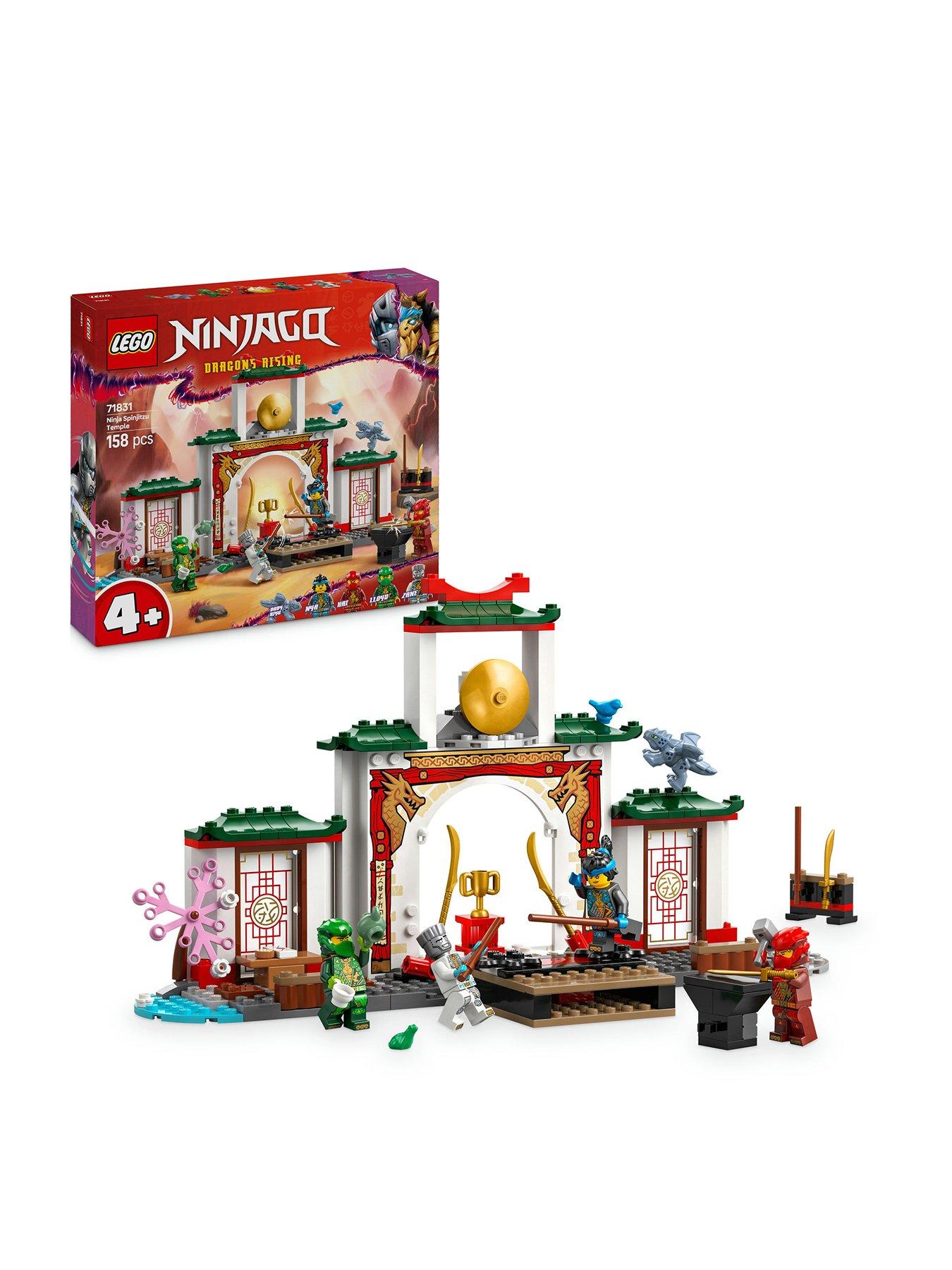 LEGO Ninjago Ninja Spinjitzu Temple Ninja Toy 71831 Littlewoods