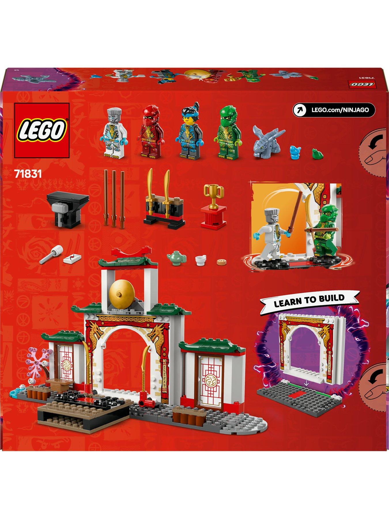 LEGO Ninjago Ninja Spinjitzu Temple Ninja Toy 71831 Littlewoods