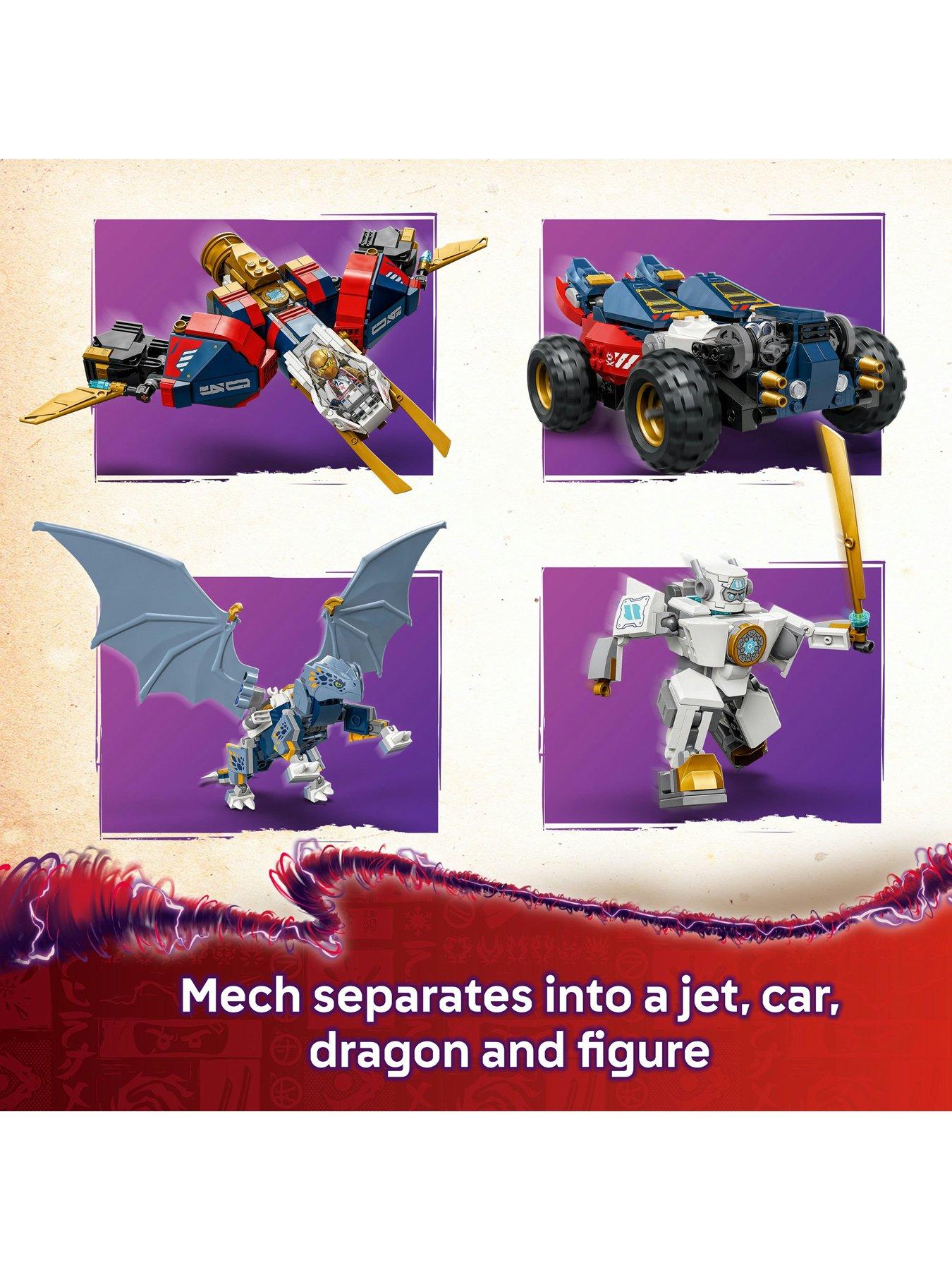  image of lego-ninjago-4in1-zanersquos-ultra-combiner-mech-71834