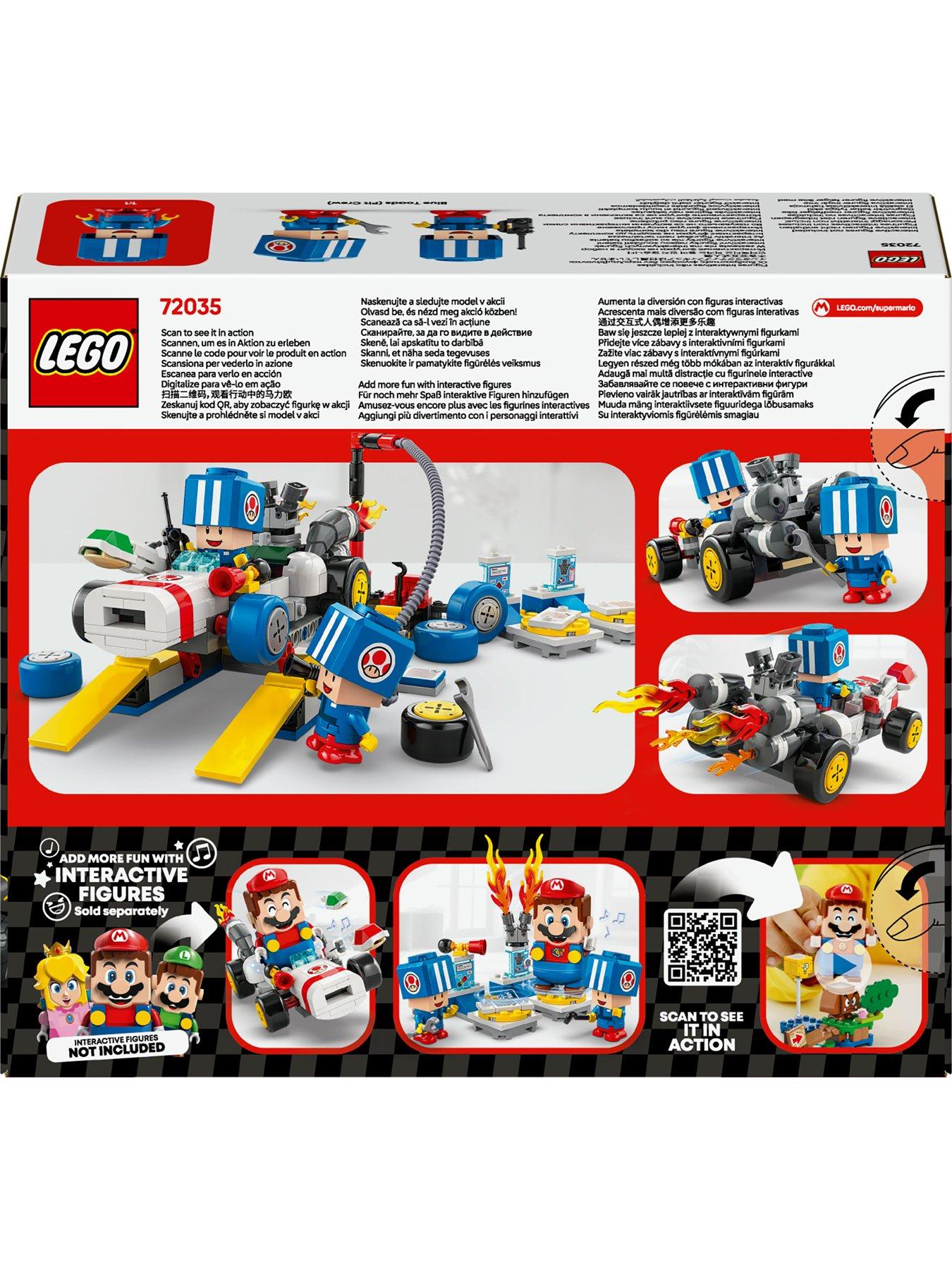 Image 6 of 7 of LEGO Super Mario Mario Kart &ndash; Toad&rsquo;s Garage 72035