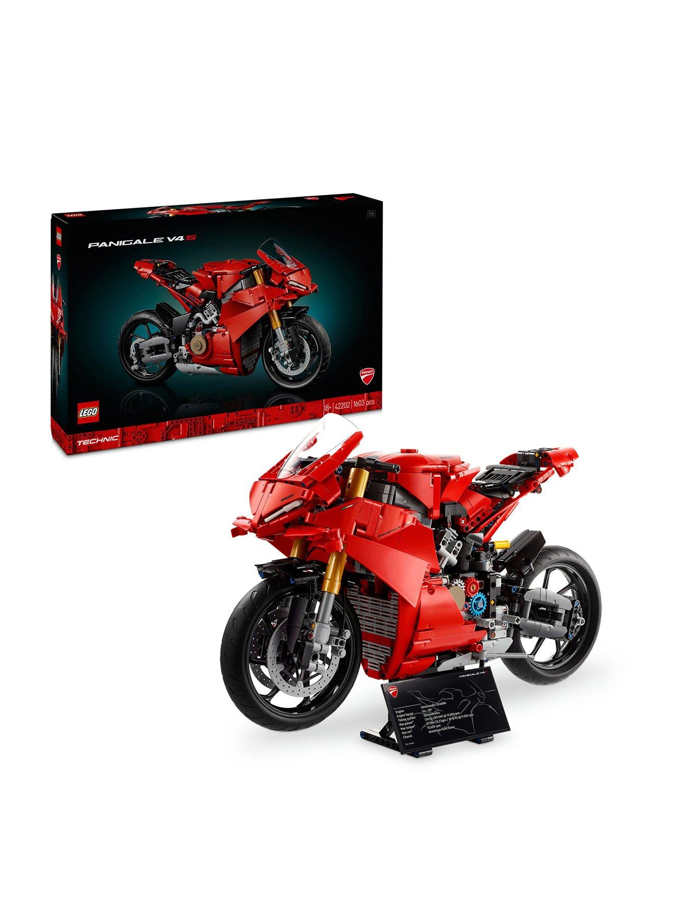 LEGO Technic Red Ducatti Motorbike 42202