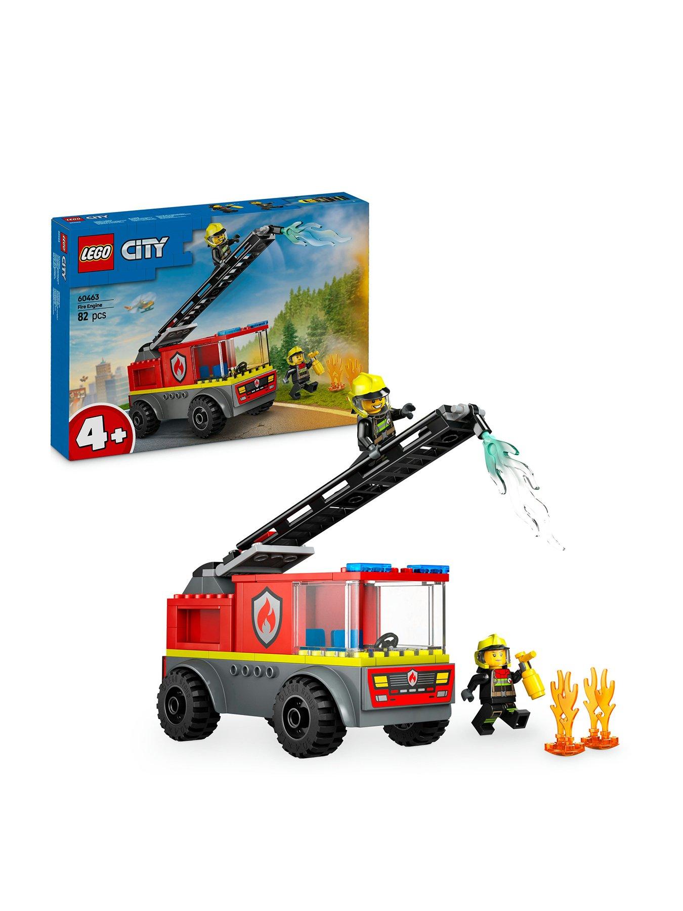 undefined Fire Engine with Ladder Toy Playset 60463
