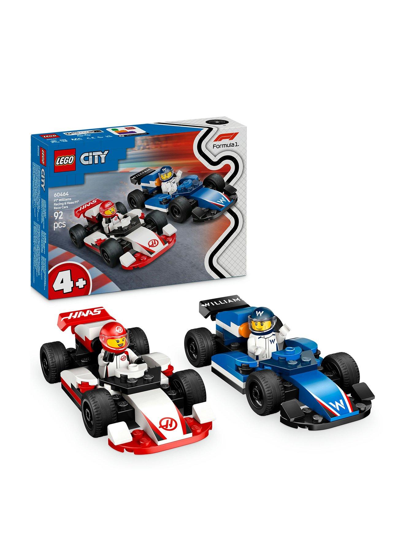 Image 1 of 7 of LEGO City F1 Williams Racing &amp; Haas F1 Cars 60464
