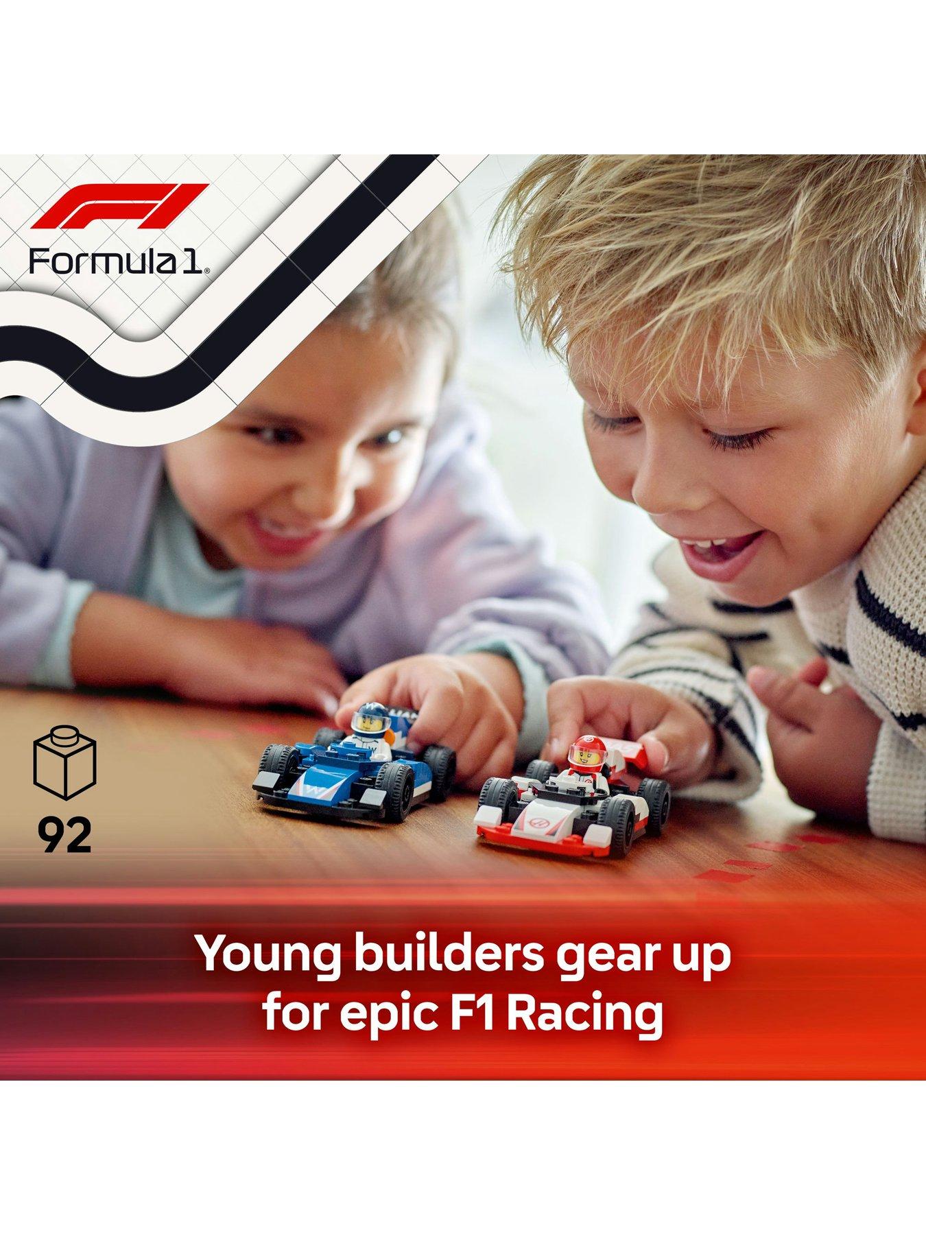  image of lego-city-f1-williams-racing-amp-haas-f1-race-cars-60464