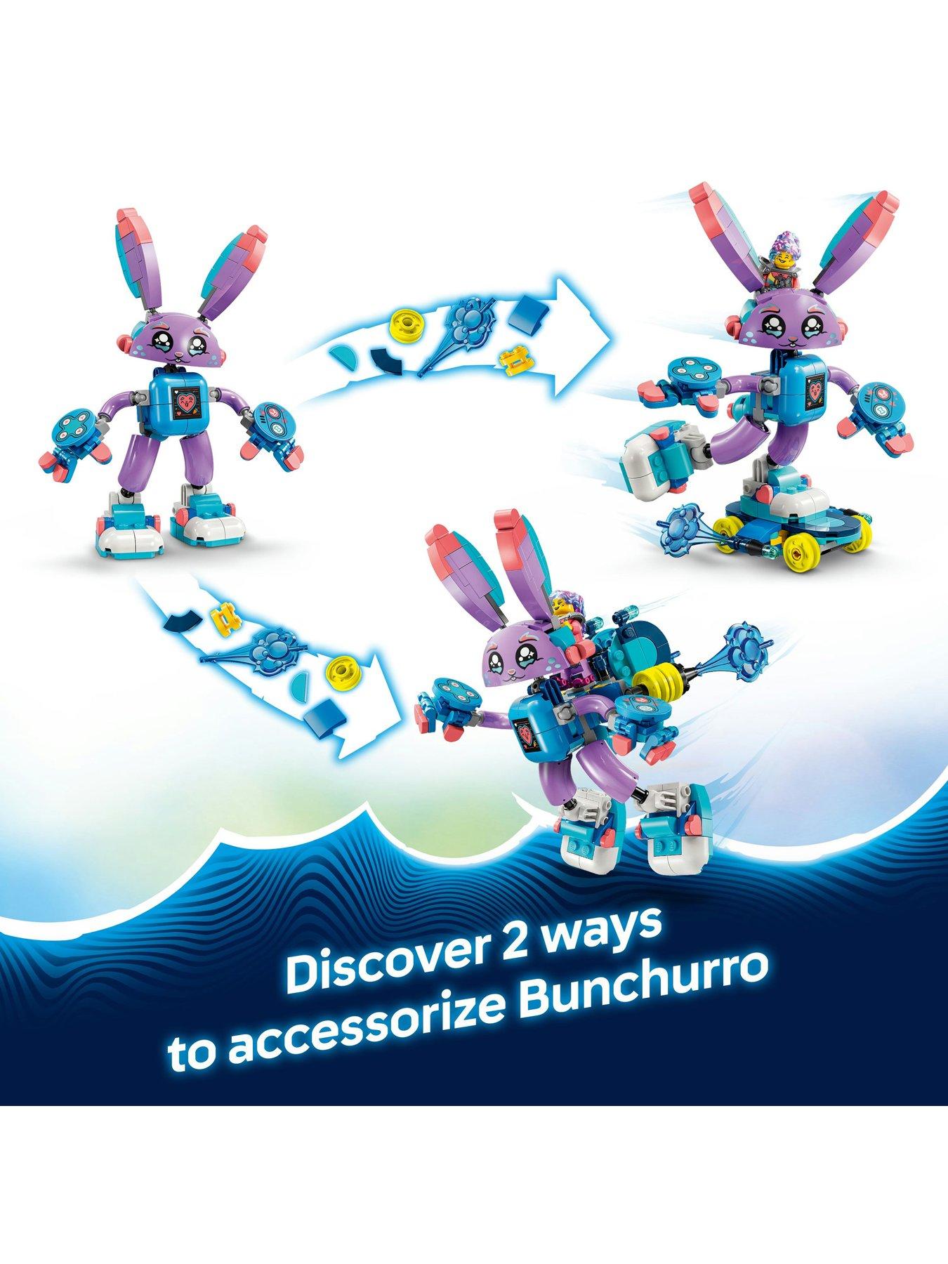  image of lego-dreamzzz-izzie-and-bunchurro-the-gaming-bunny-imagination-toy-71490