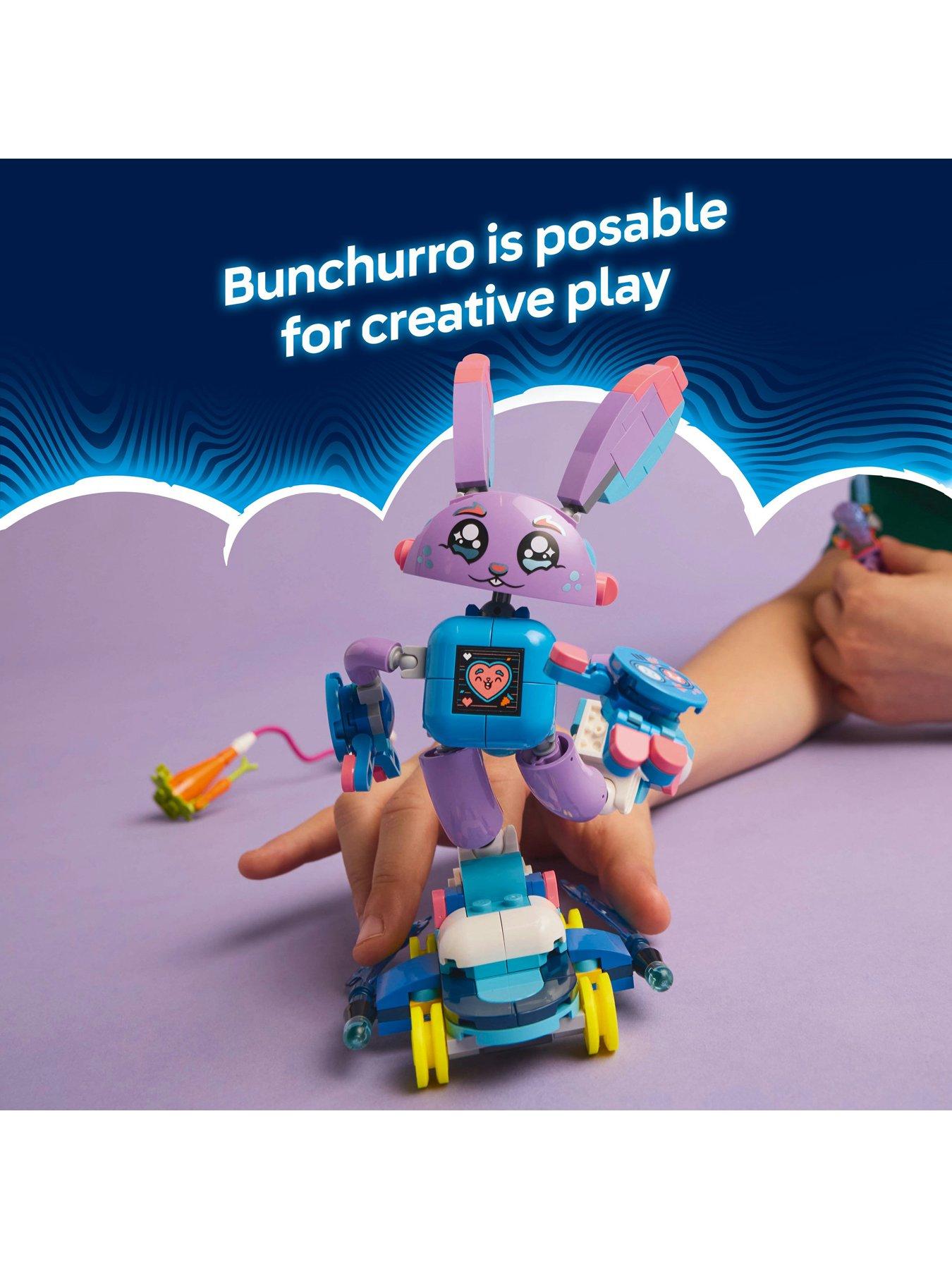  image of lego-dreamzzz-izzie-and-bunchurro-the-gaming-bunny-imagination-toy-71490