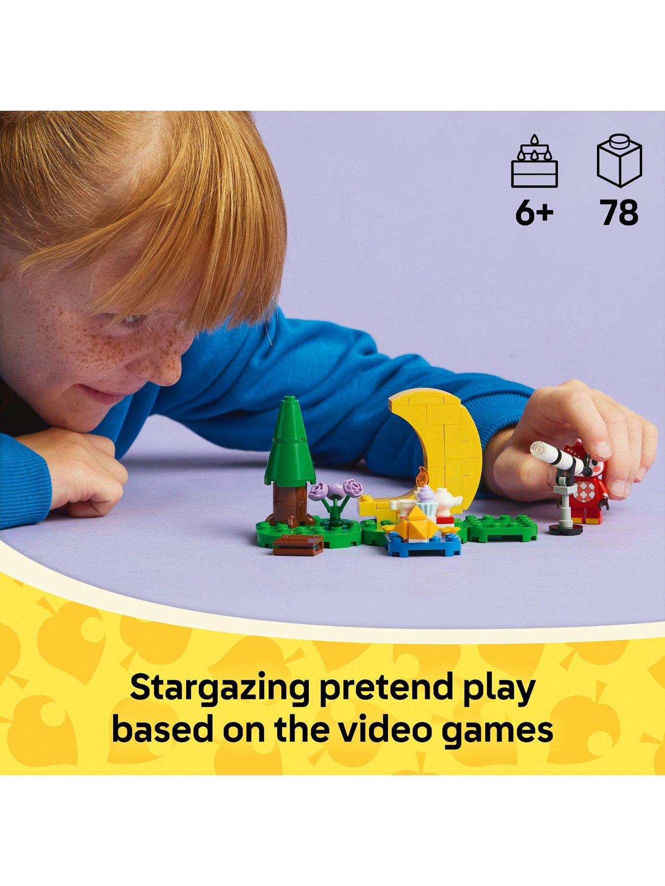  image of lego-animal-crossing-stargazing-with-celeste-77053