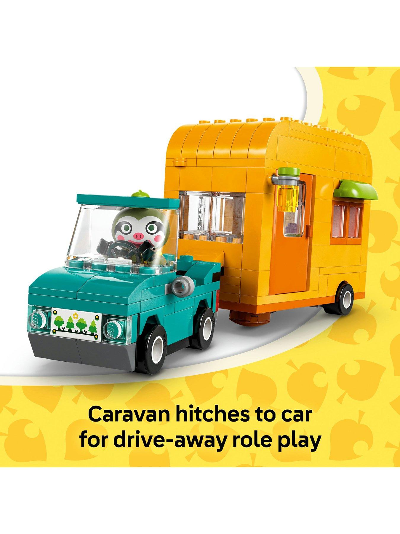  image of lego-animal-crossing-leifs-caravan-amp-garden-shop