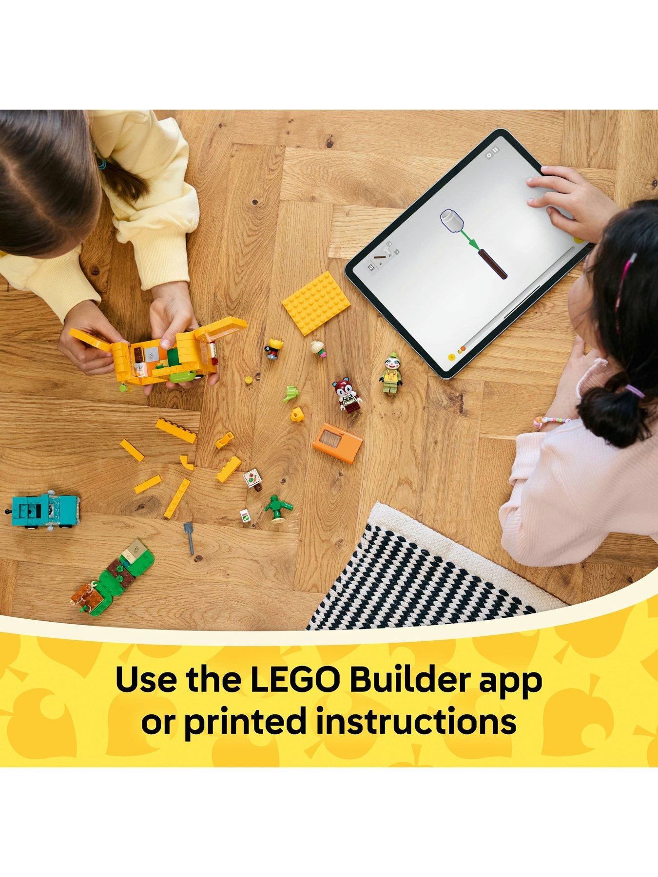  image of lego-animal-crossing-leifs-caravan-amp-garden-shop