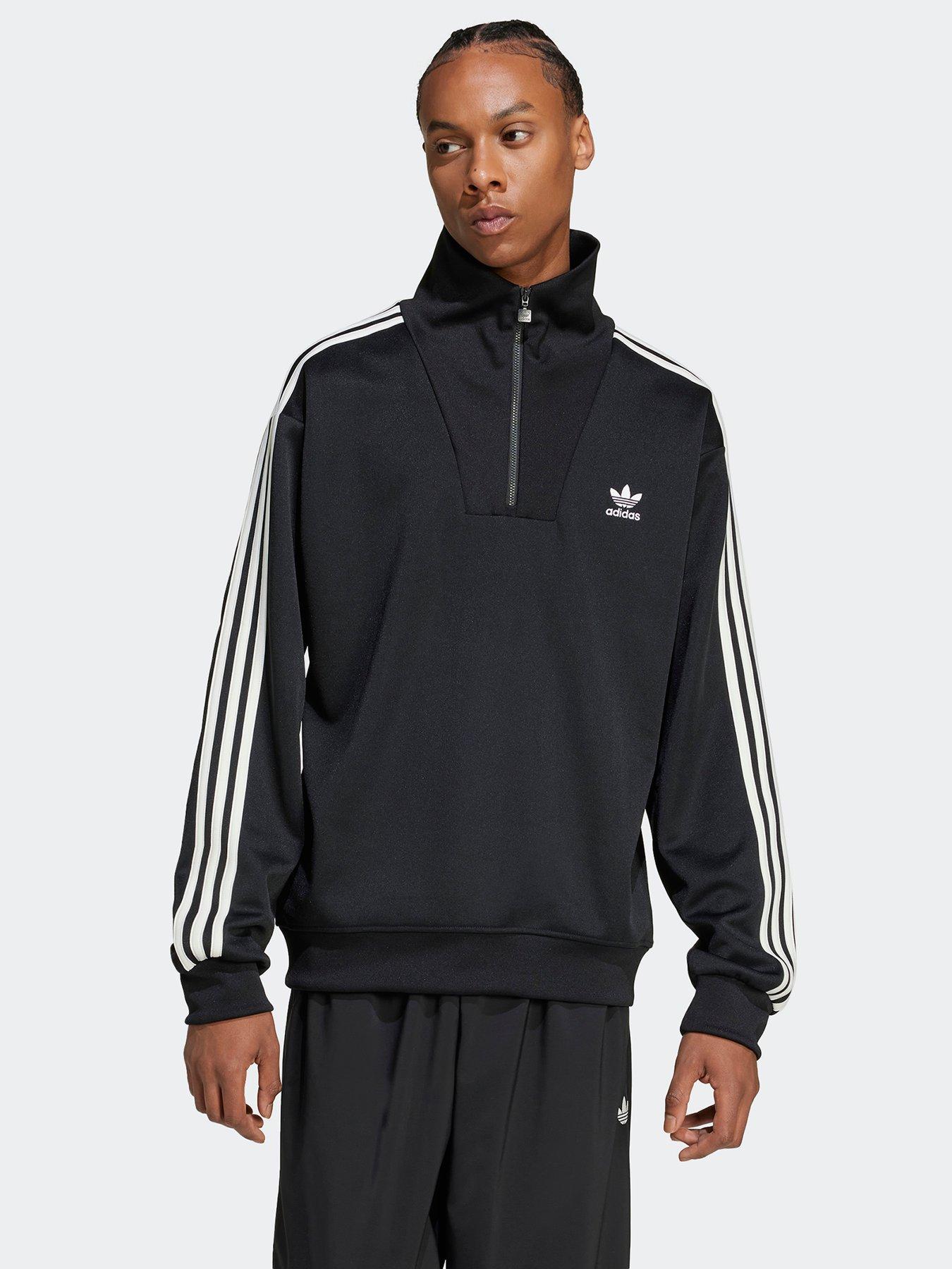 undefined Adidas Adicolor Funnelneck Track Top - Black