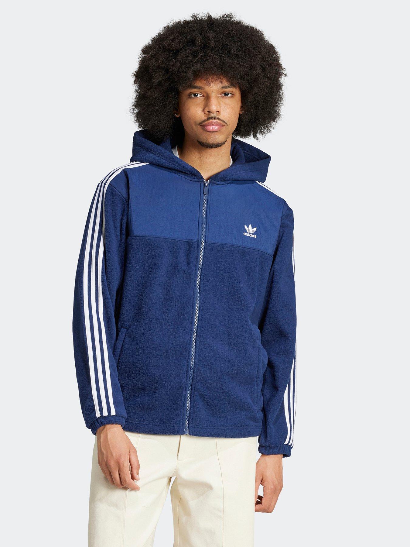adidas-originals-mens-adicolor-3stripes-teddy-fleece-hoodie-blue