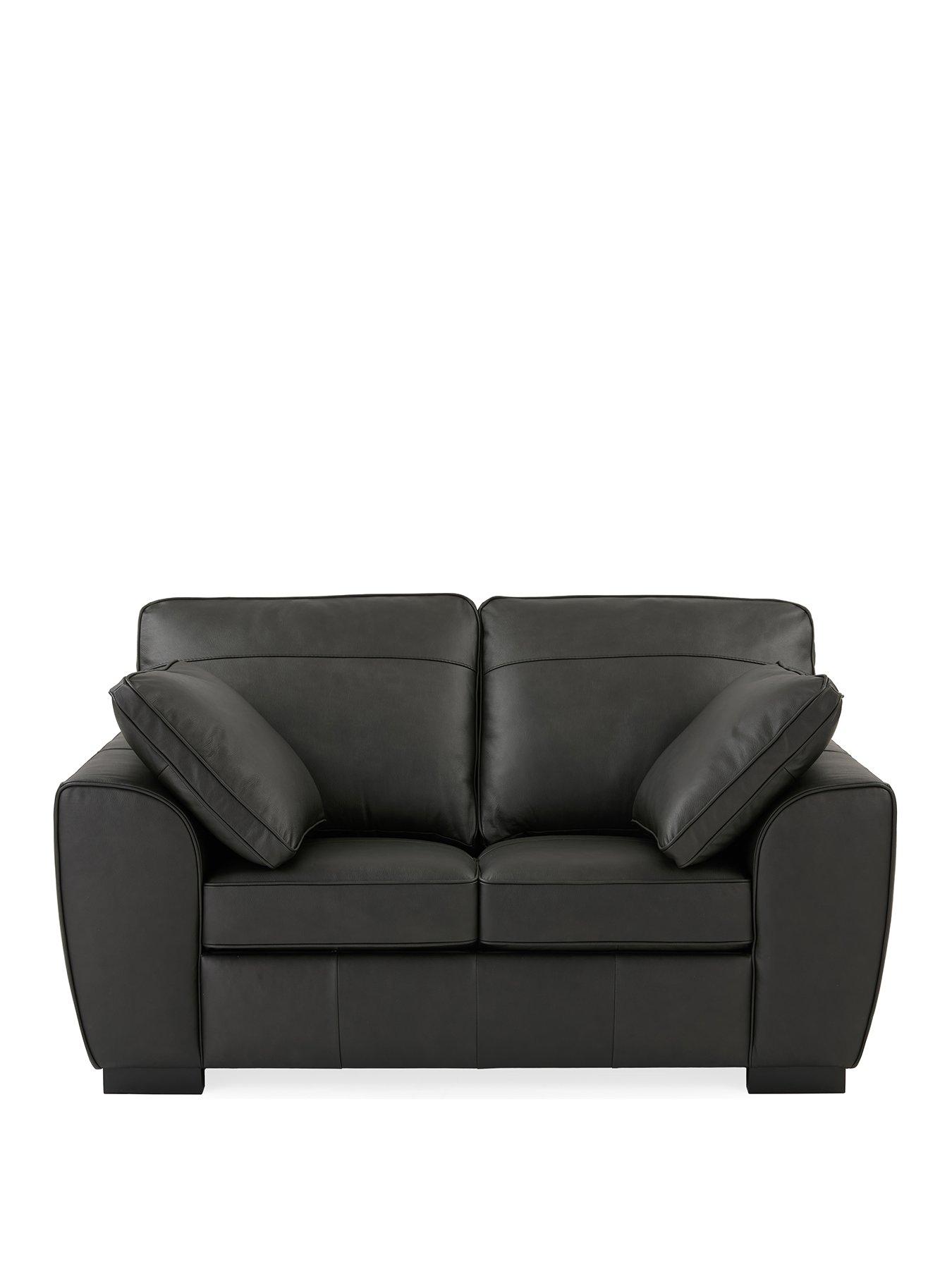 Image 2 of 6 of The Very Collection Sona Italian Leather 2 Seater Sofa - FSC&reg; Certified