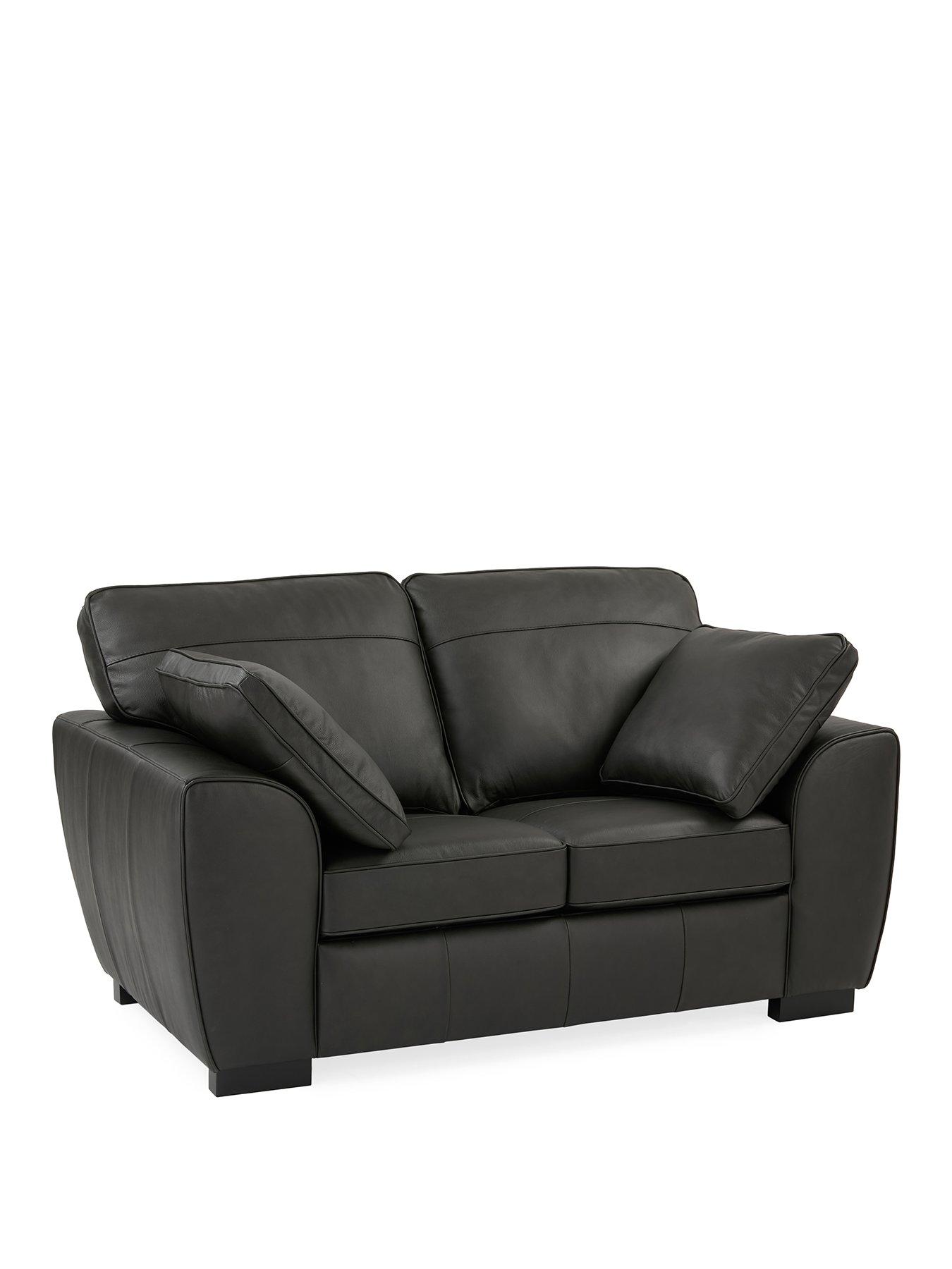 Image 3 of 6 of The Very Collection Sona Italian Leather 2 Seater Sofa - FSC&reg; Certified