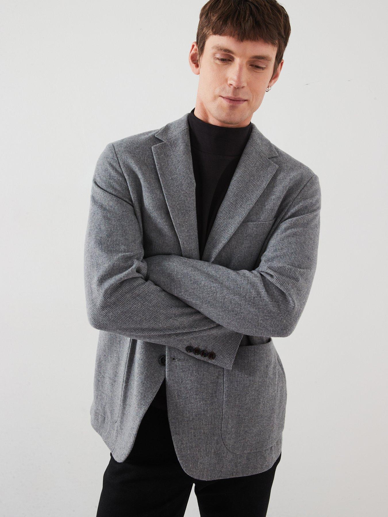 mango-molina-smart-regular-fit-blazer-grey