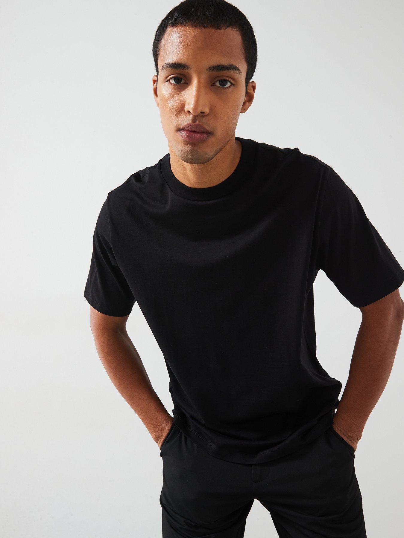 mango-bellow-short-sleeved-regular-fit-t-shirt-black