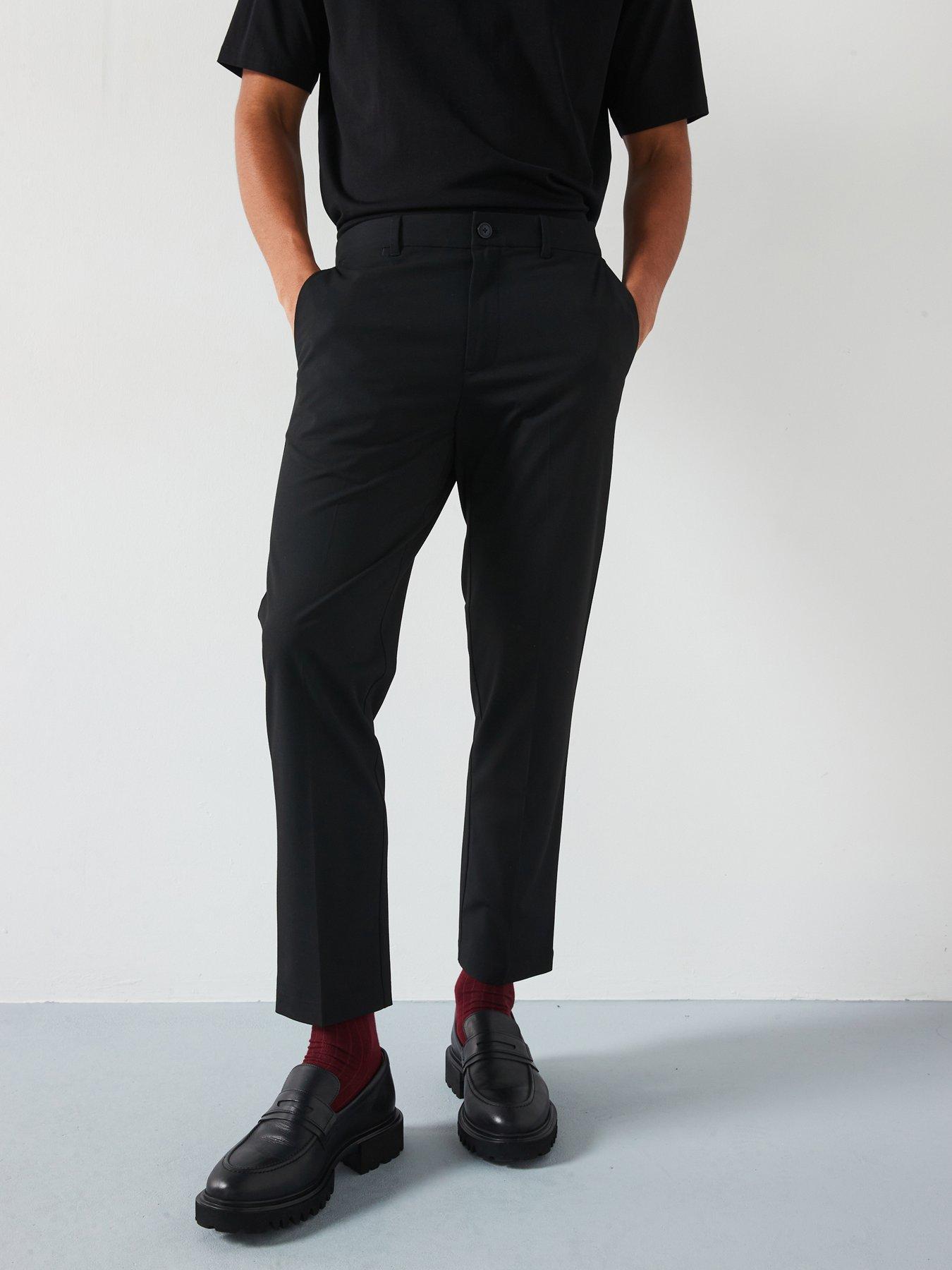 mango-bologna-smart-slimnbspfit-trousers-black