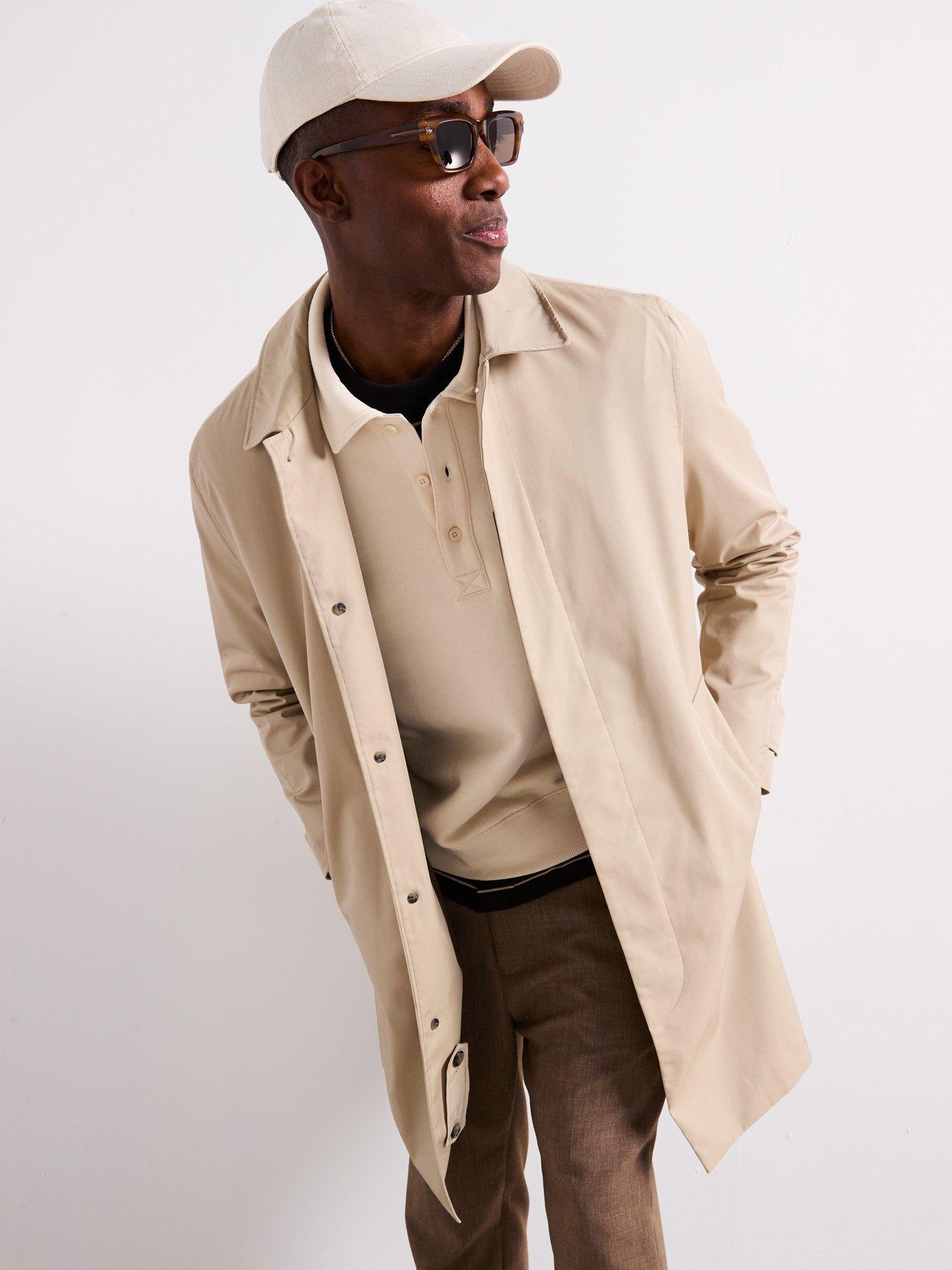  image of mango-chayton-smart-trench-coat-cream