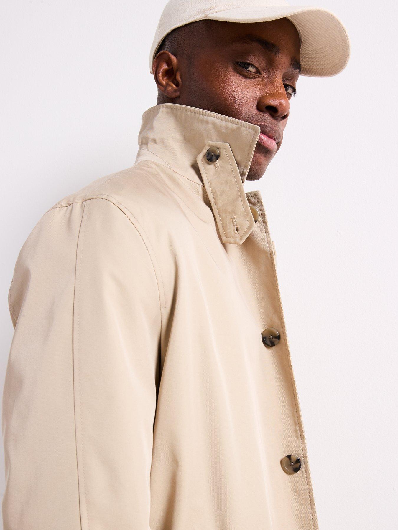  image of mango-chayton-smart-trench-coat-cream
